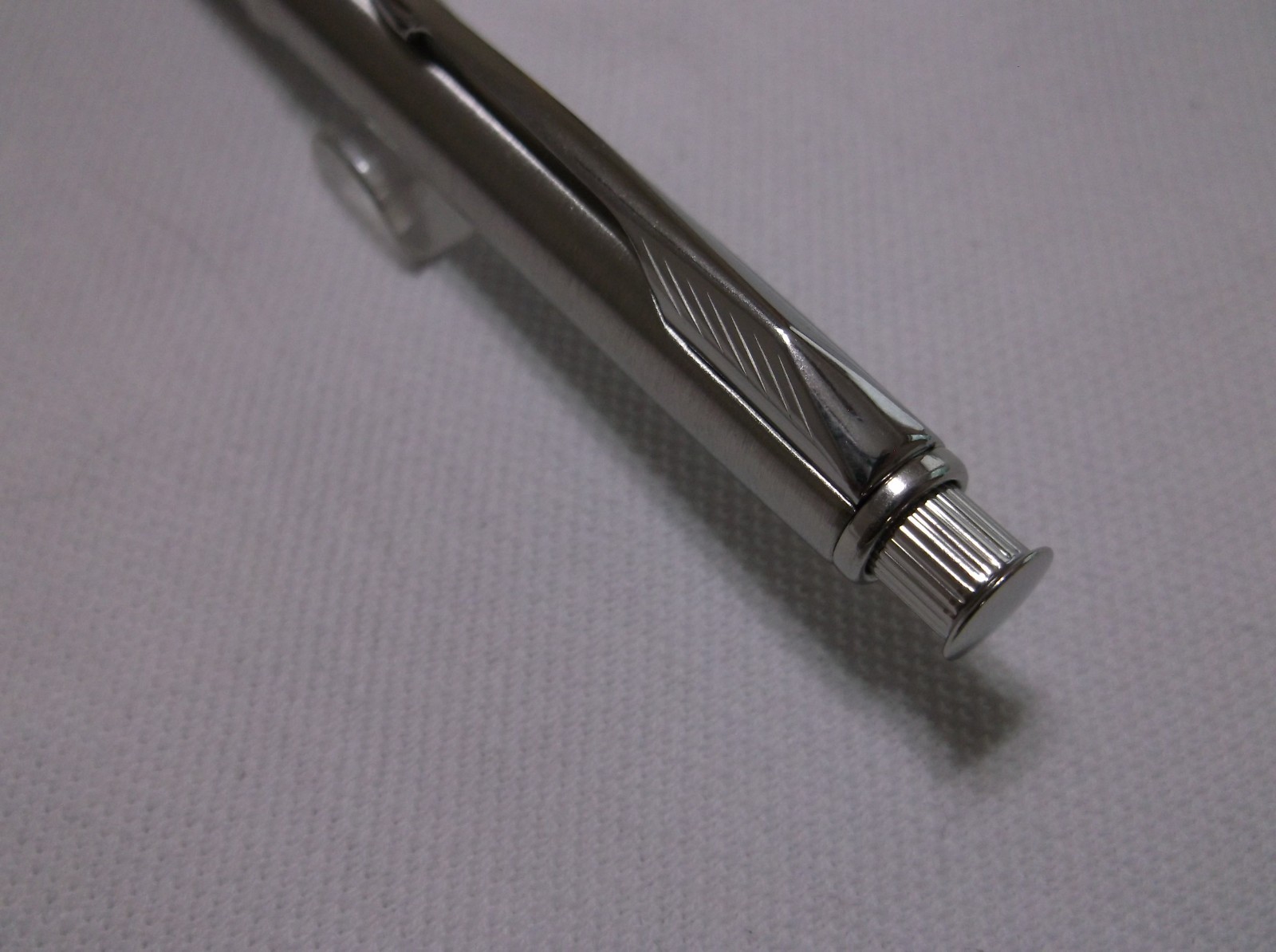 PARKER INSIGNIA STAINLESS STEEL & CHROME TRIM .5MM PENCIL WITH ERASER