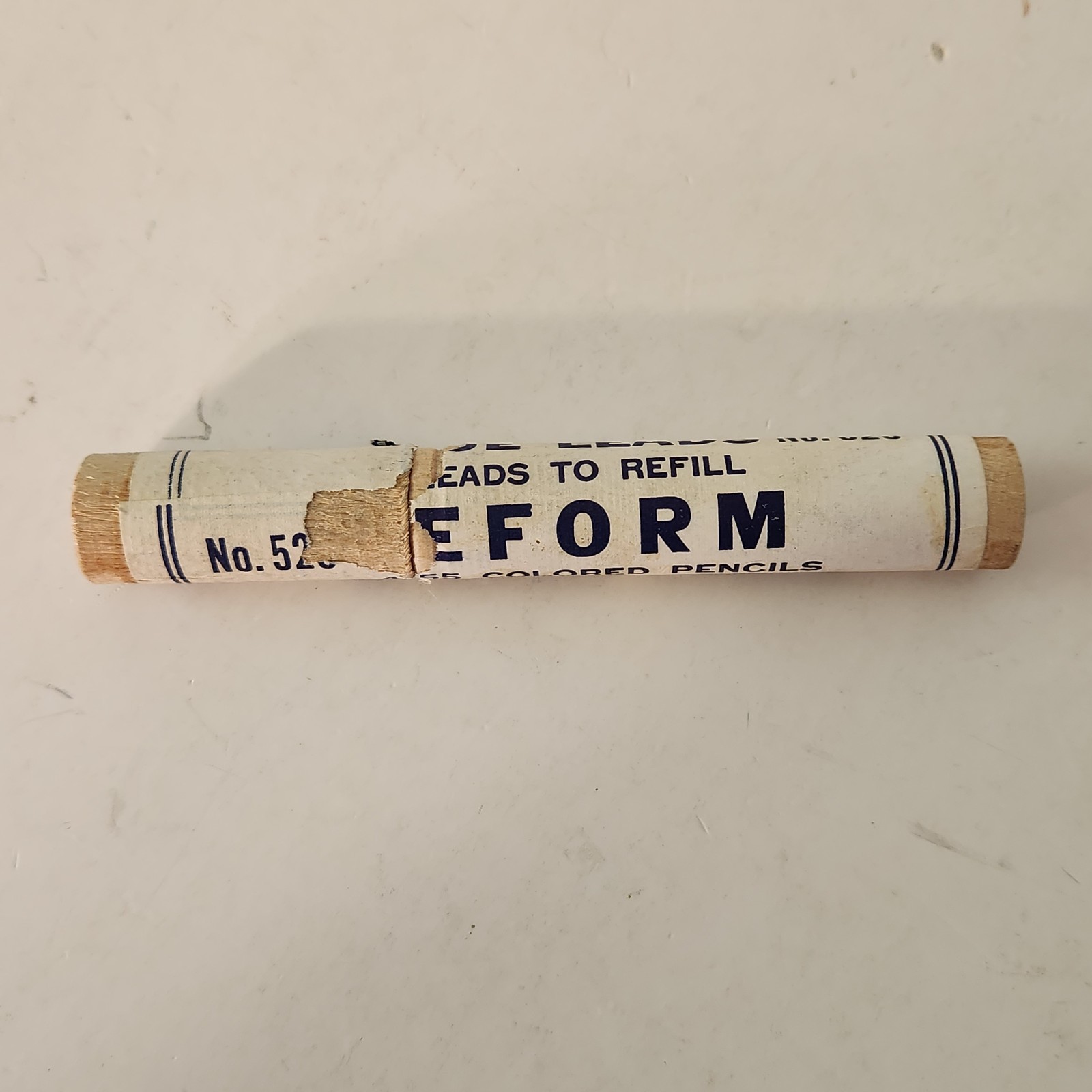 NOS Vtg Eberhard Faber Reform Mechanical Marking Pencil Leads Blue No. 525