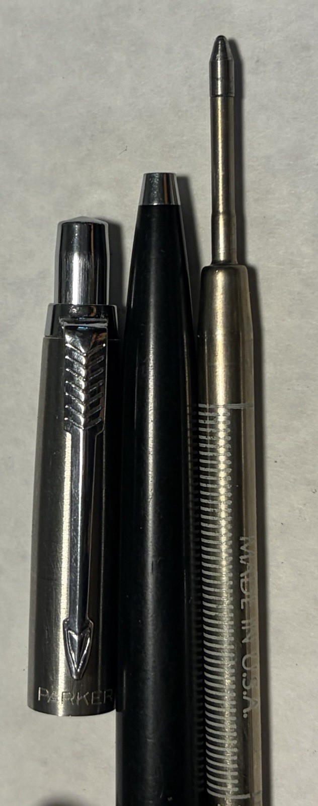 VINTAGE PARKER 4 PC LOT 2 X 21 FOUNTAIN PEN JOTTER MECHANICAL PENCIL