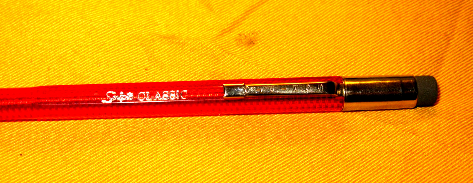 VINTAGE RED SCRIPTO K780 CLASSIC MECANICAL PENCIL
