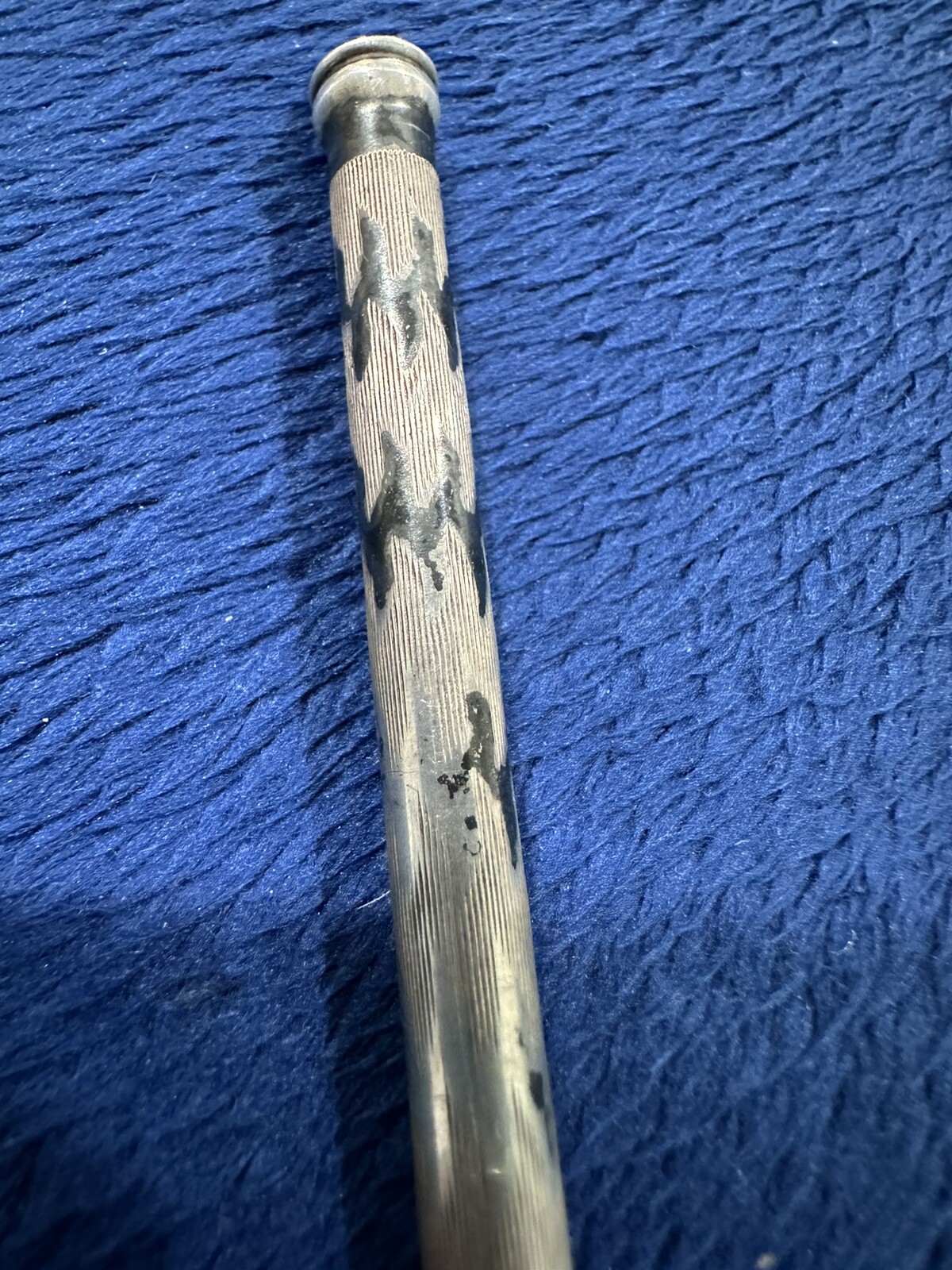 Vintage AXT Sterling Silver 925 Mechanical Pencil Pendant, 3.5” Long