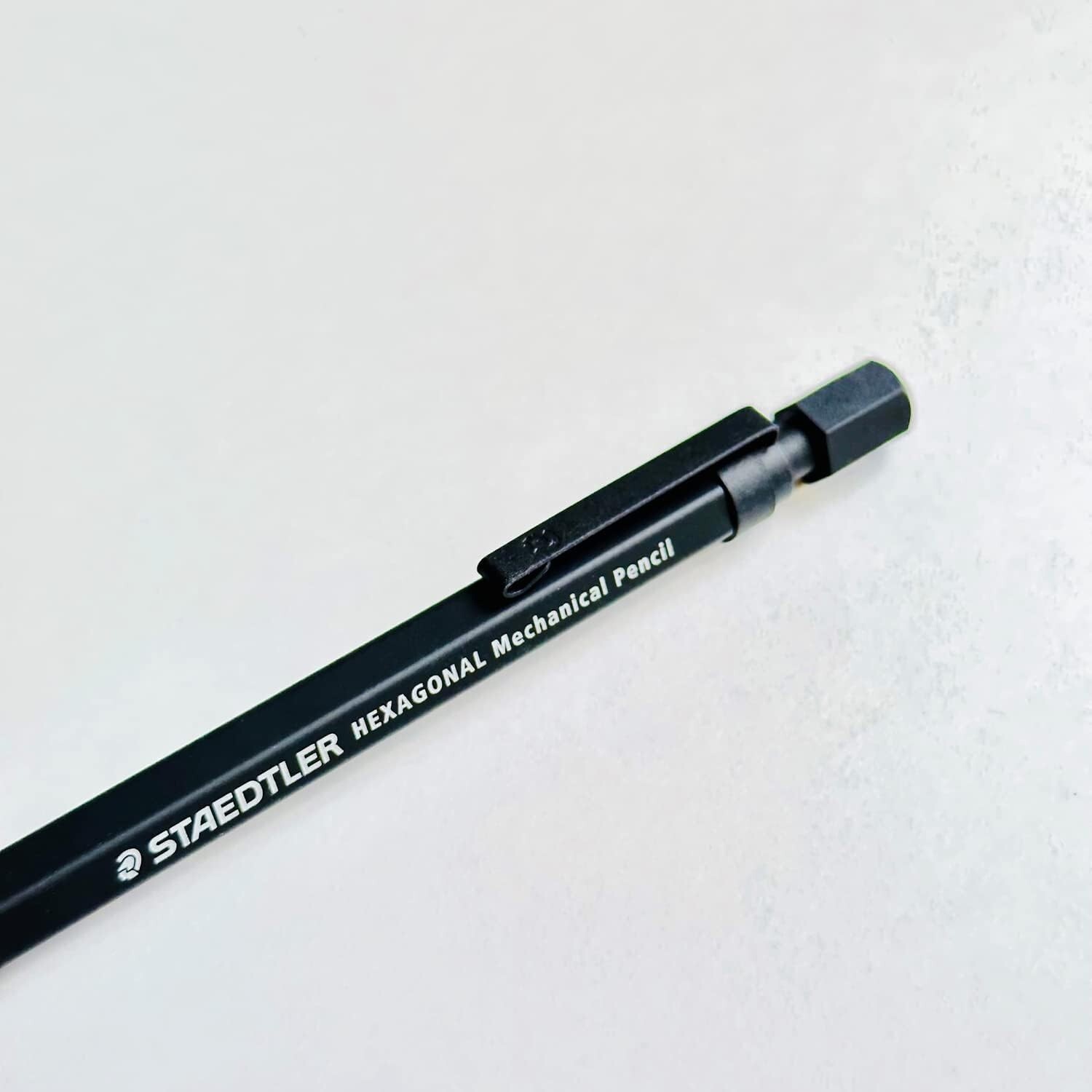 STAEDTLER Hexagonal Mechanical Pencil 0.5mm Clean Black 925 77-05B from japan