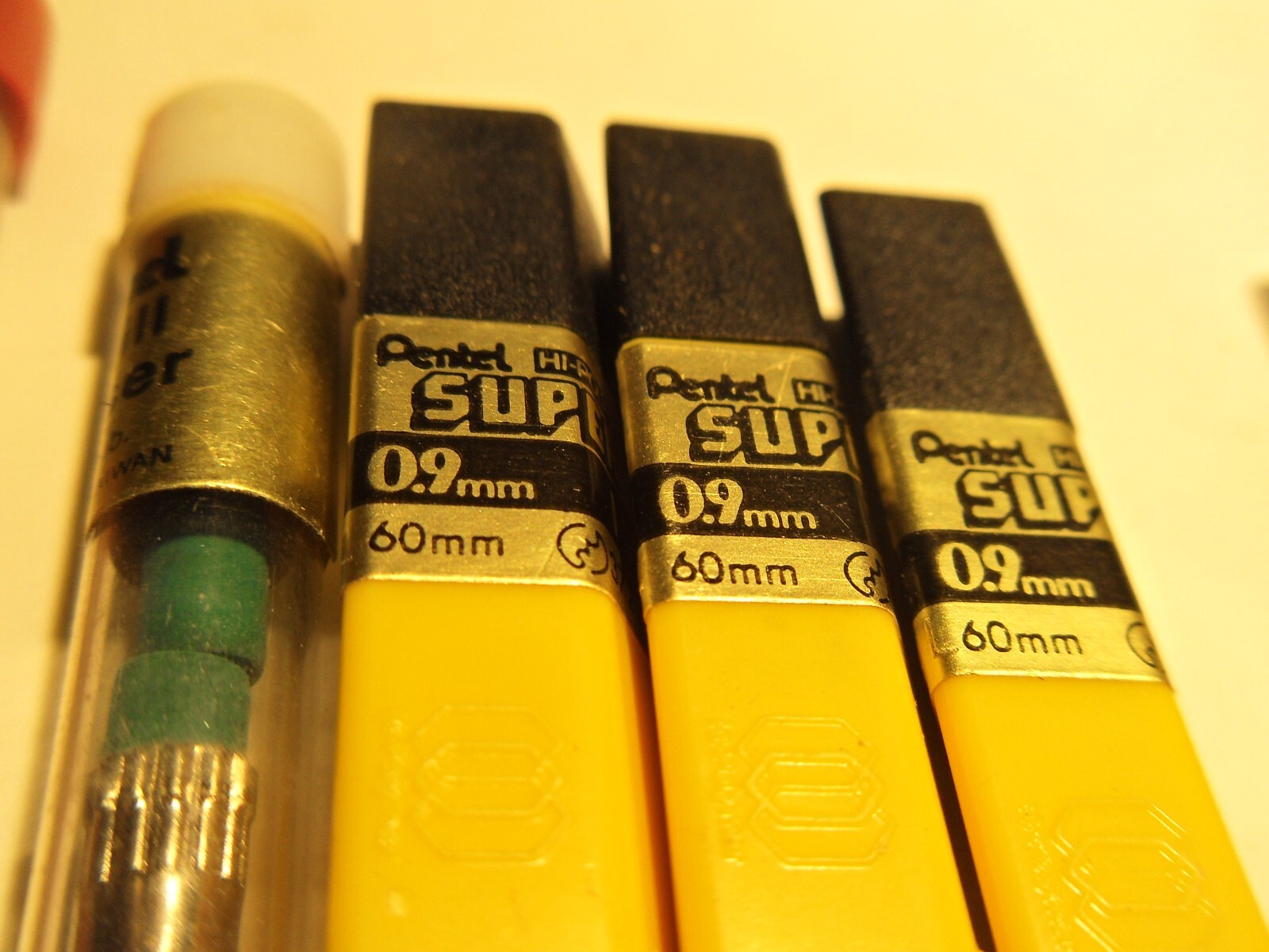 Lot Of Pentel Lead and Eraser Refills 0.5mm, 0.7mm, 0.9mm etc