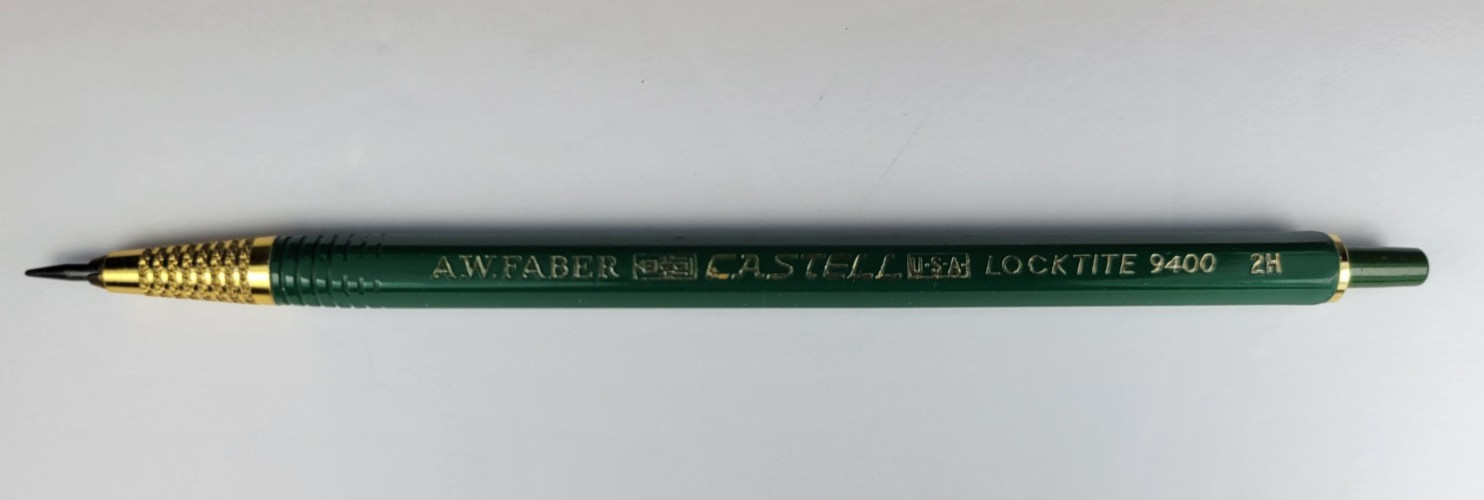 A.W. Faber-Castell Locktite 9400 Drafting Mechanical Pencil Leadholder 2H