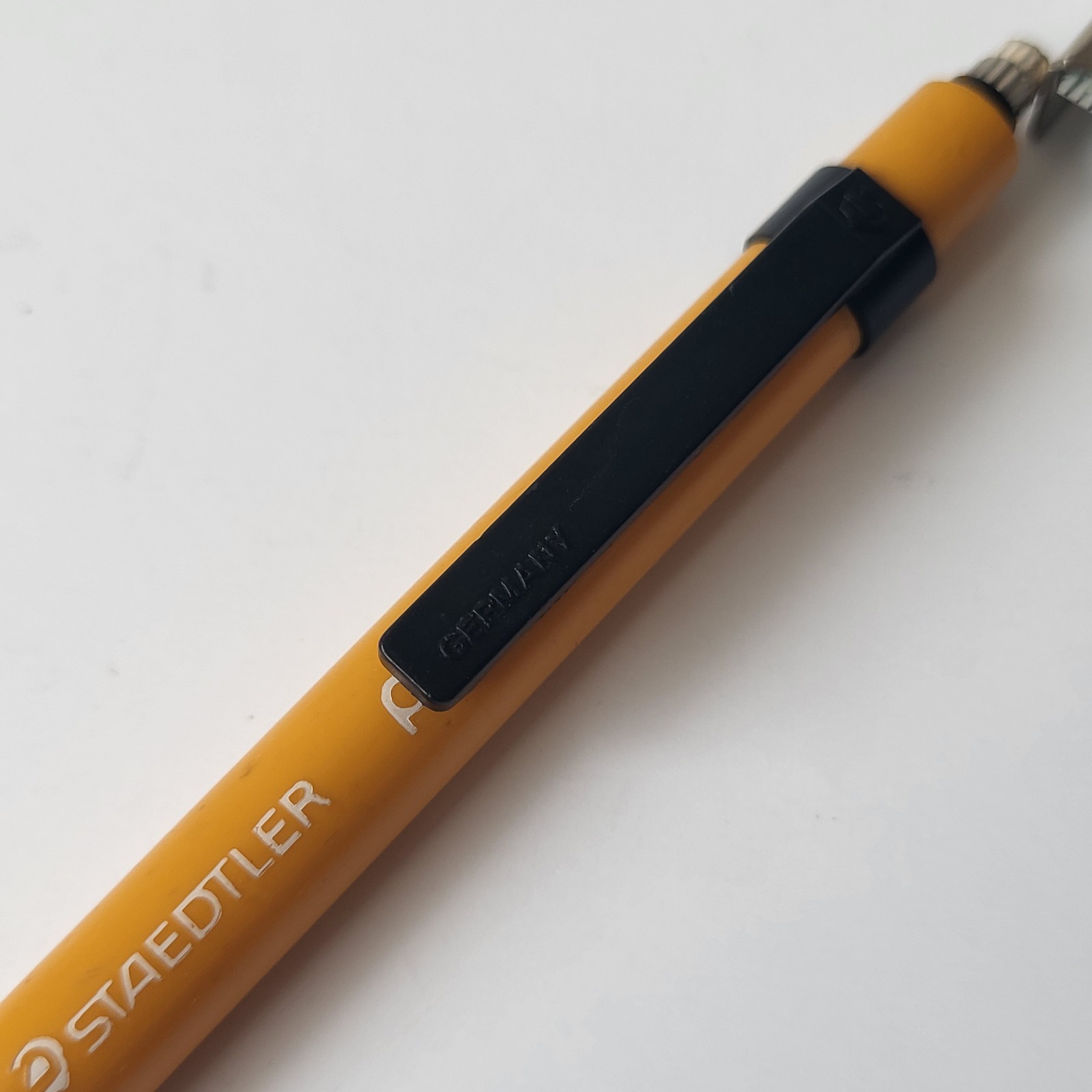 Vintage Staedtler Polo 0.5 Mechanical Pencil Yellow & Black Made In Germany