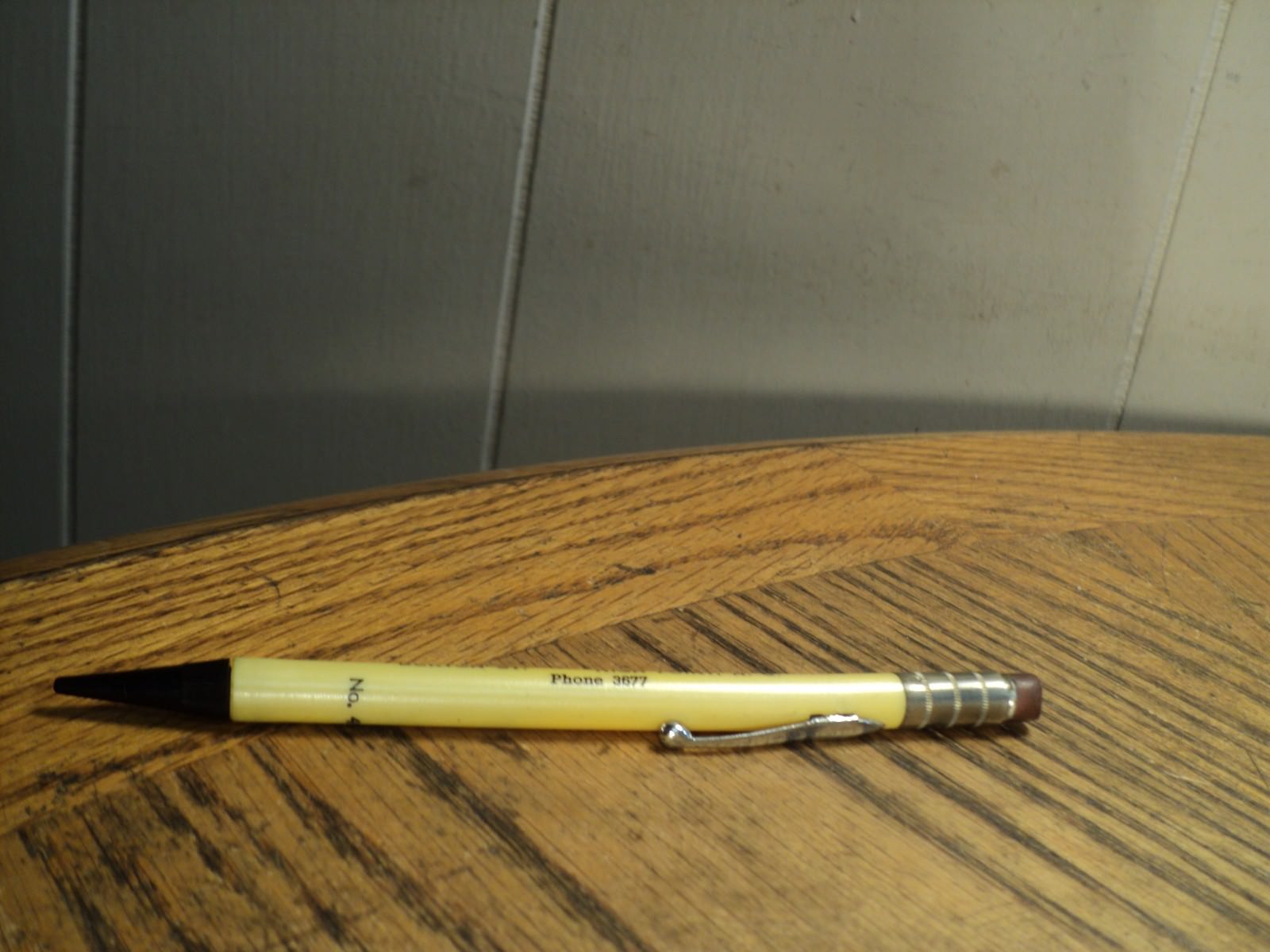 Vintage Mechanical Pencil Hamilton-Boone Lumber High Point NC Sample No. 486