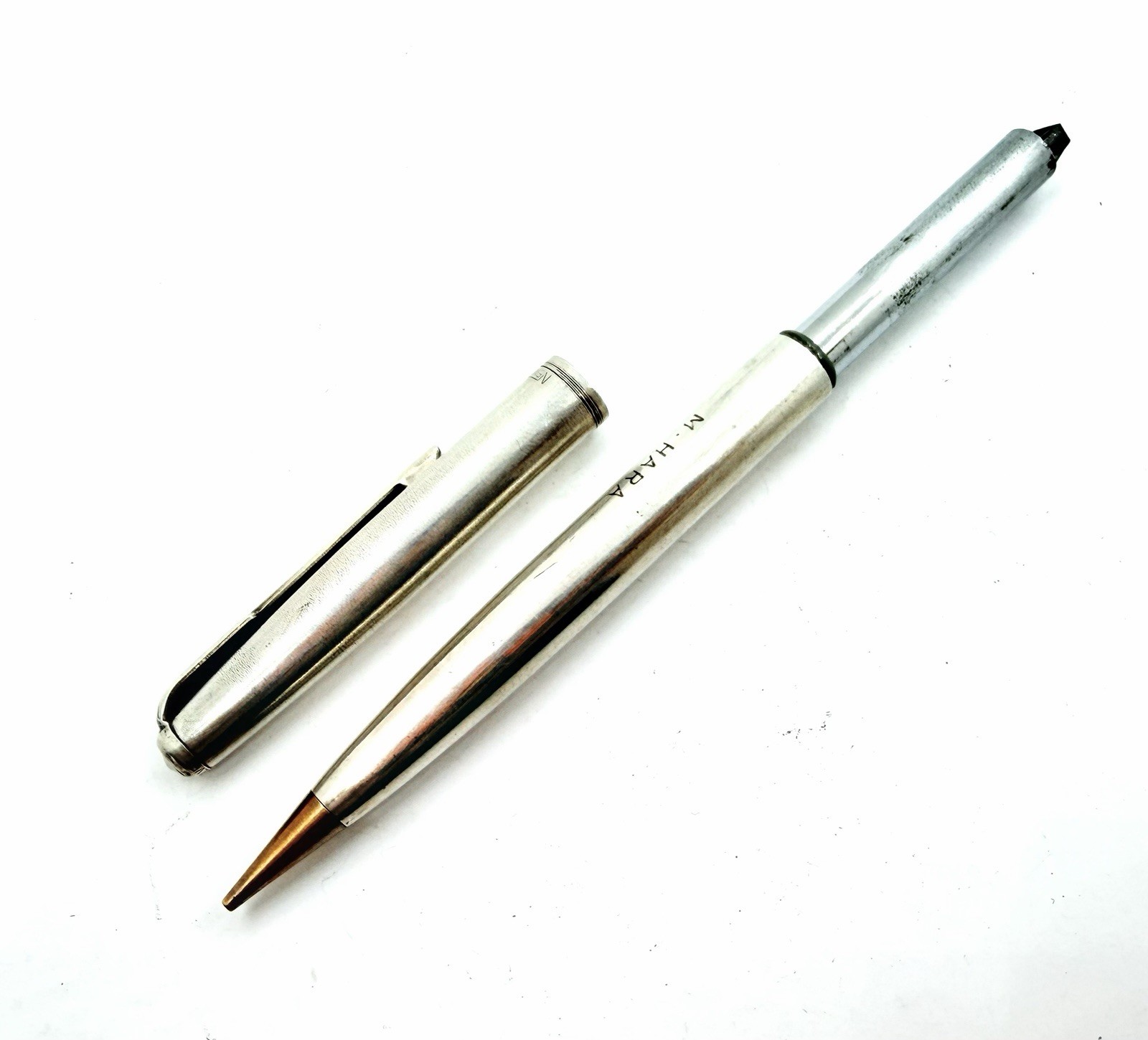 Newman Sterling Silver Mechanical Pencil continues twist 0.9mm Japan