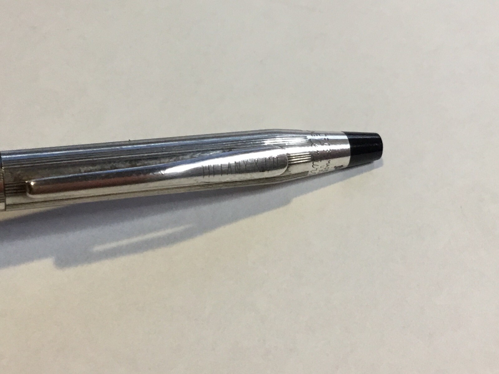 Vintage Tiffany & Co. Sterling Silver CROSS CENTURY Mechanical Pencil w/ Case