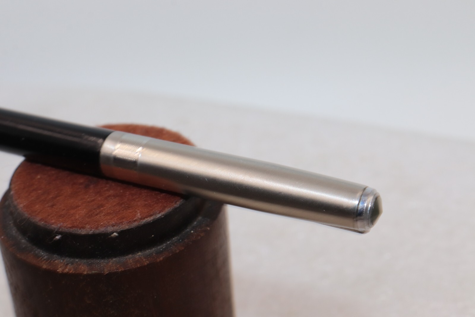 1937-1941 PARKER Stacked Coin Cap Mechanical Pencil Clear Cap Jewel