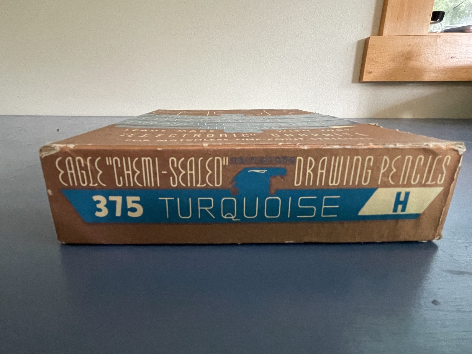 Vintage Eagle Turquoise Drawing Leads Lot of 11 Boxes