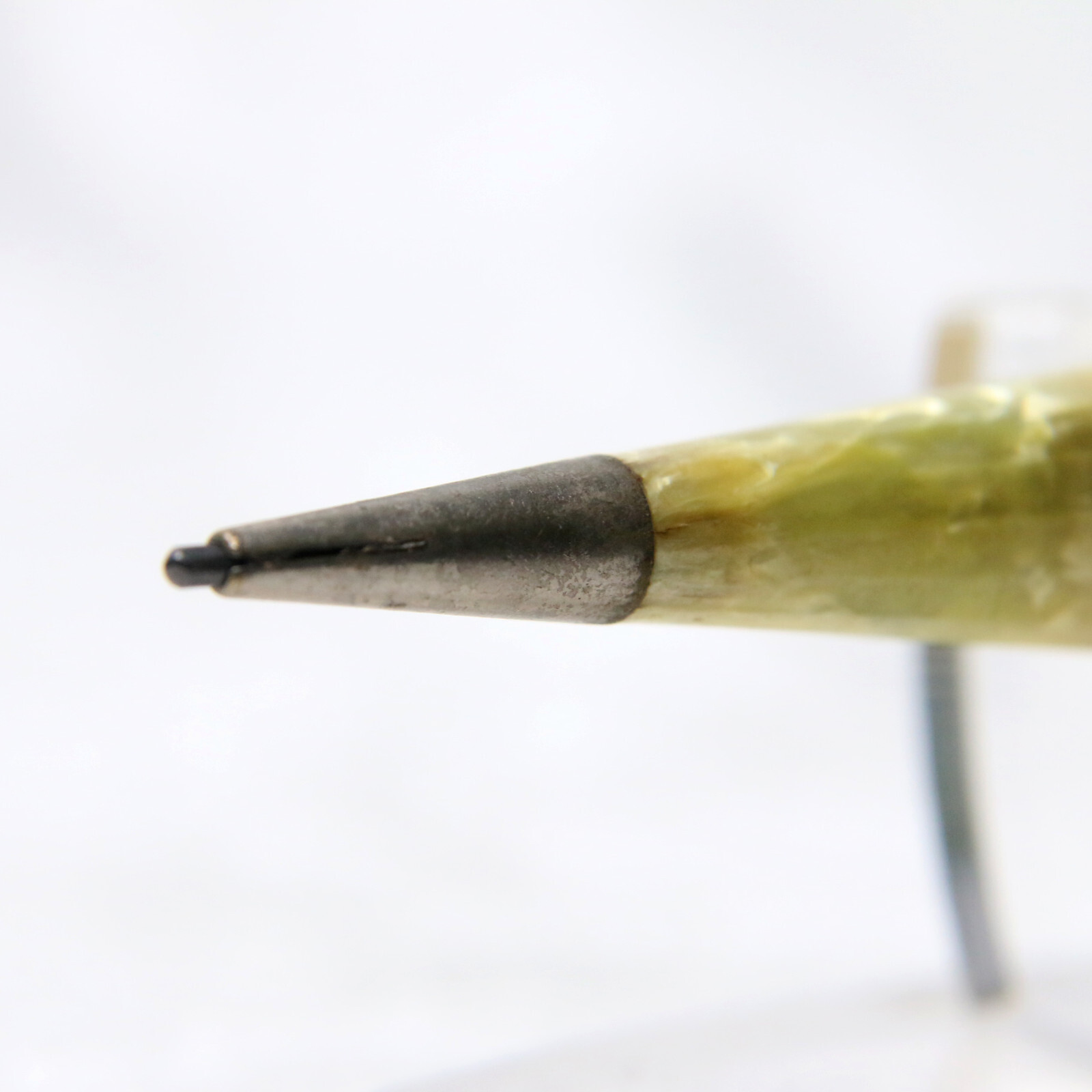 VTG 1930s DUR-O-LITE Cracked Ice STAR SHOES Logo Kansas Advert Mechanical Pencil