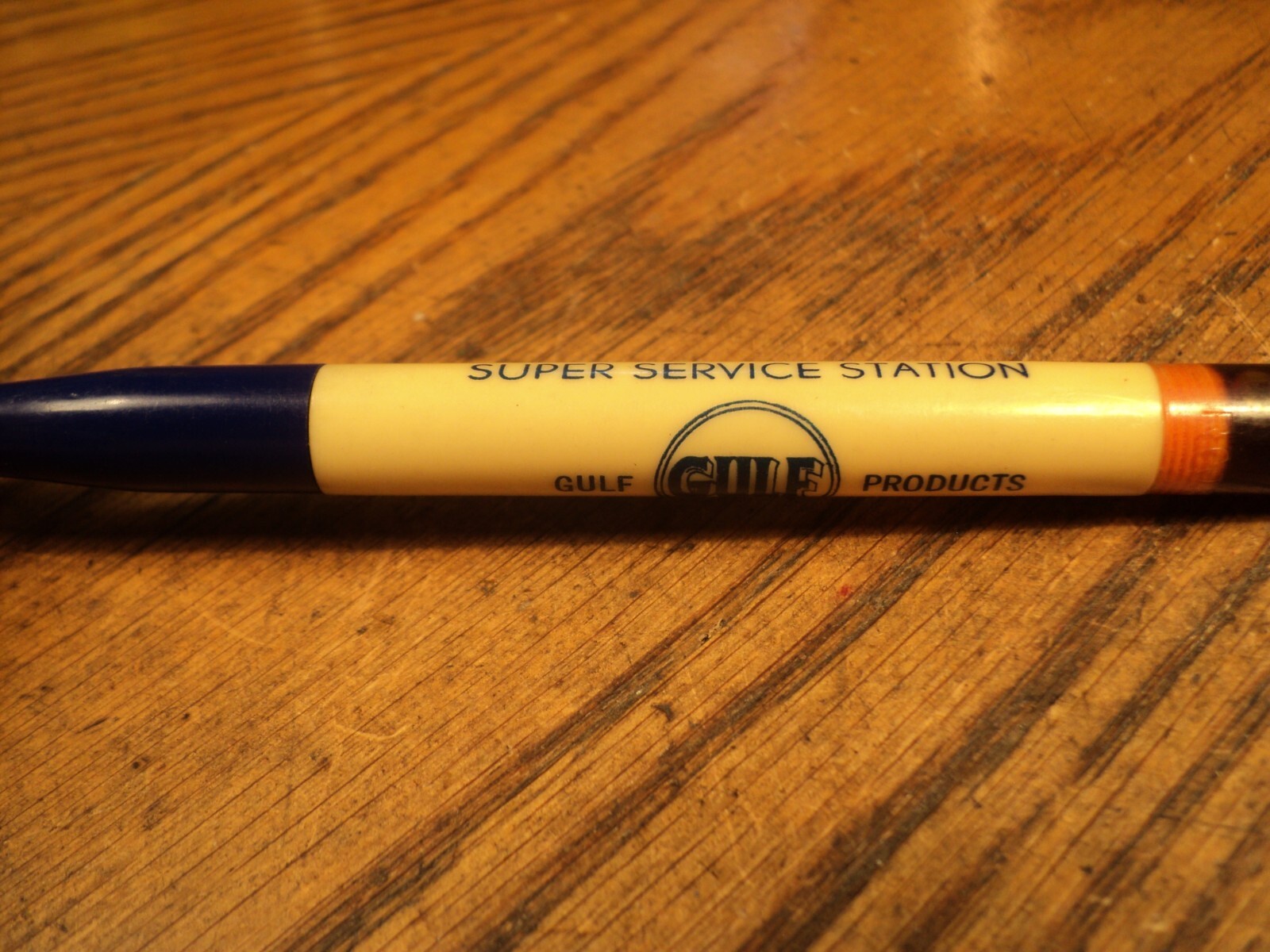 Vintage Ritepoint Mechanical Pencil Gulf Products 5-9/16″ Long Oil Cap