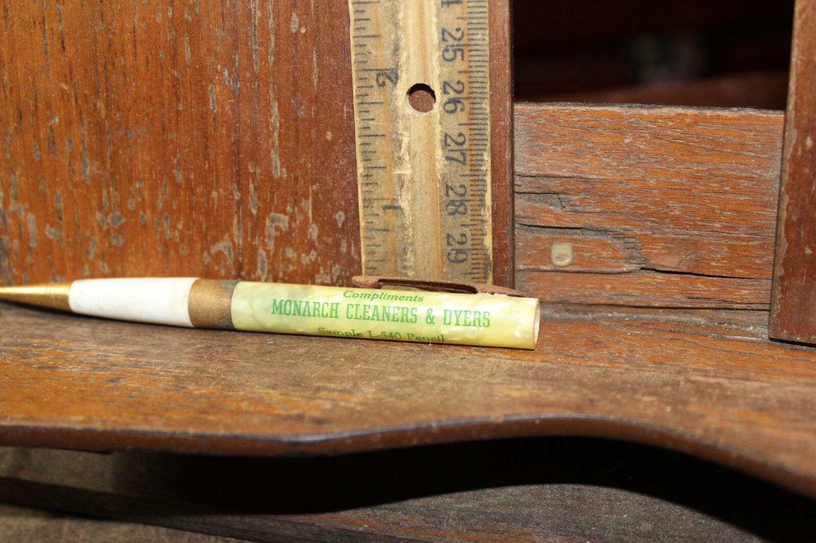 Vintage Mechanical Pencil Sample L-540 Monarch Cleaners