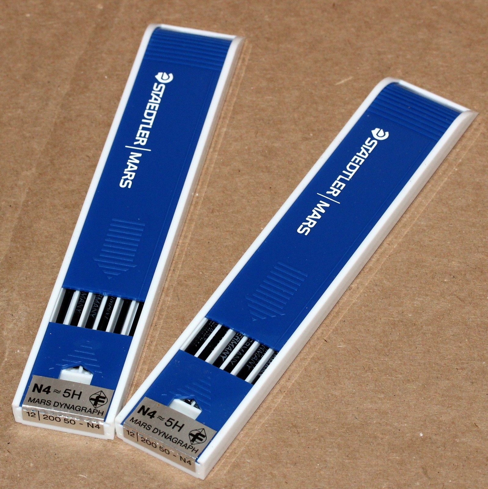 NOS 80’s Staedtler Mars Germany 2mm 50 N4 5H Dynagraph 24 Leads Drafting Sketch