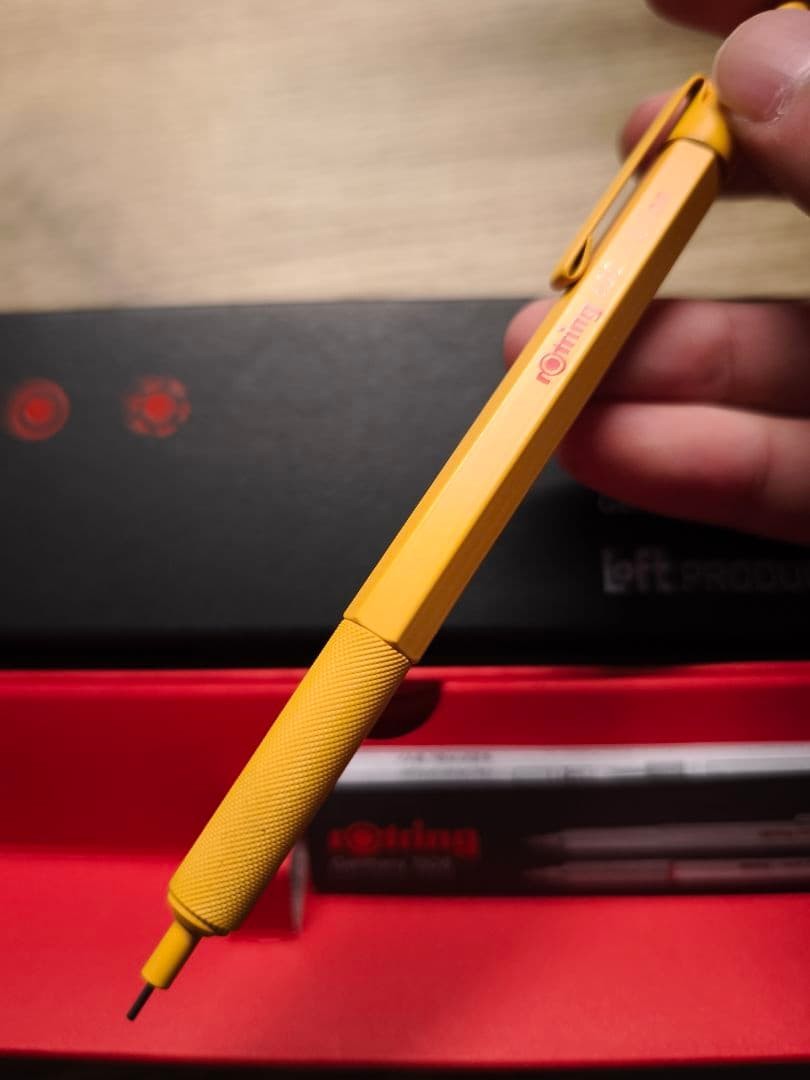Loft Product Rotring 600 Mechanical Pencil 0.5mm Yellow Loft Limited Edition