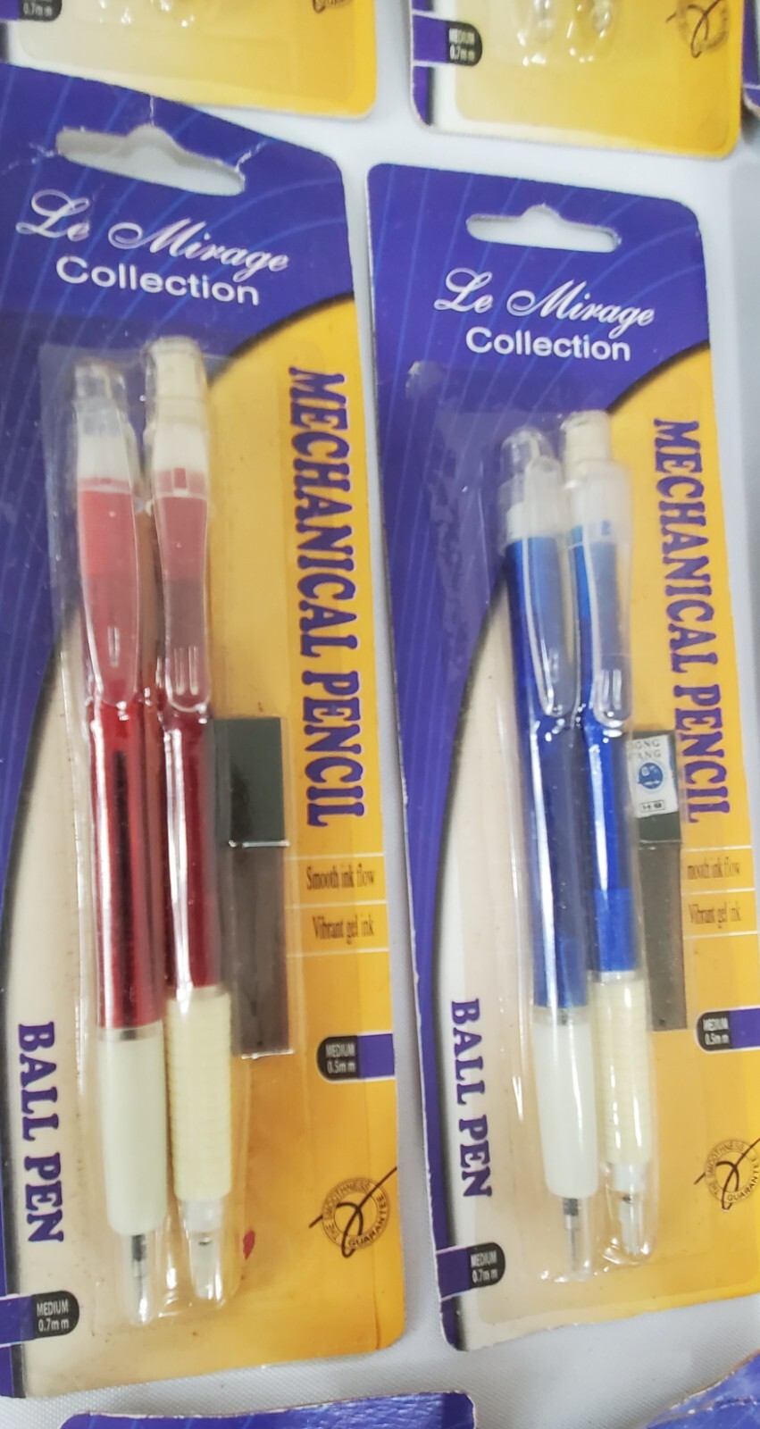 Lot 25 Mechanical Lead & Ball Point Pen Combos Pencils are great Pens Dried Up