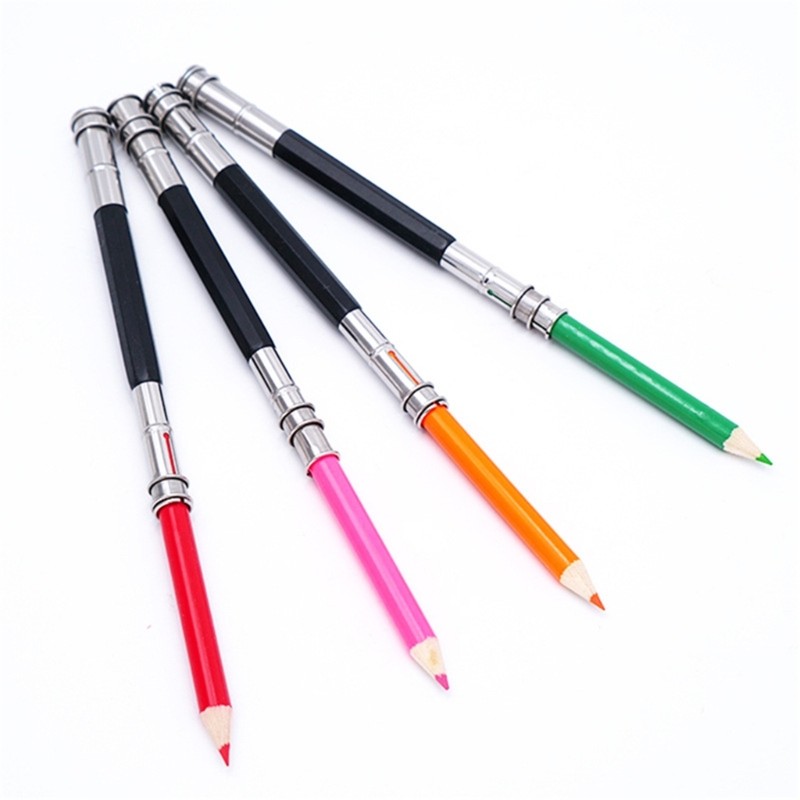 Pencil Extenders for 8mm-1mm Diameter Pencil Pencil Lengthener Crayon Extension