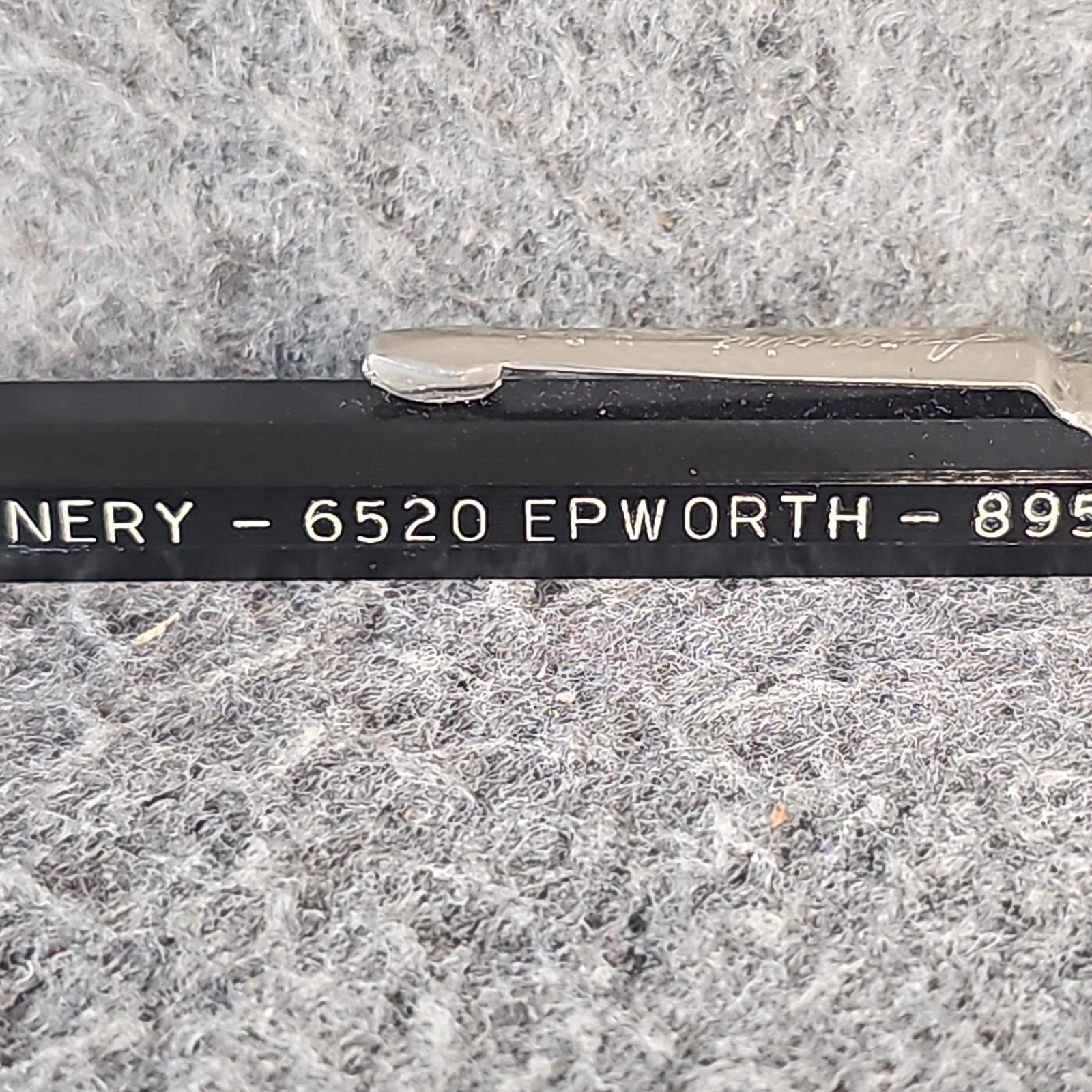 Vintage Autopoint Twinpoint Mechanical Pencil Alco Machinery Epworth Red Black