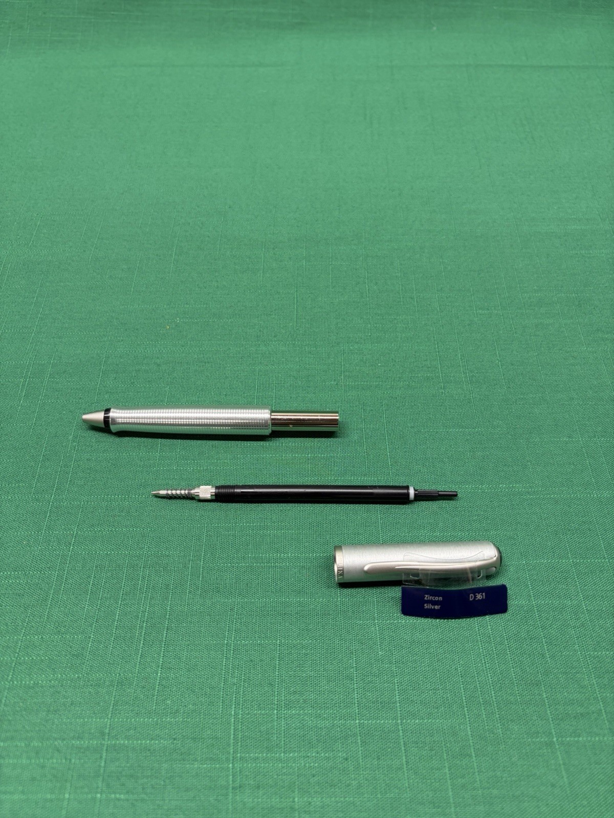 NEW NIB Pelikan D361 Zircon Silver Mechanical Pencil~ Retail $295