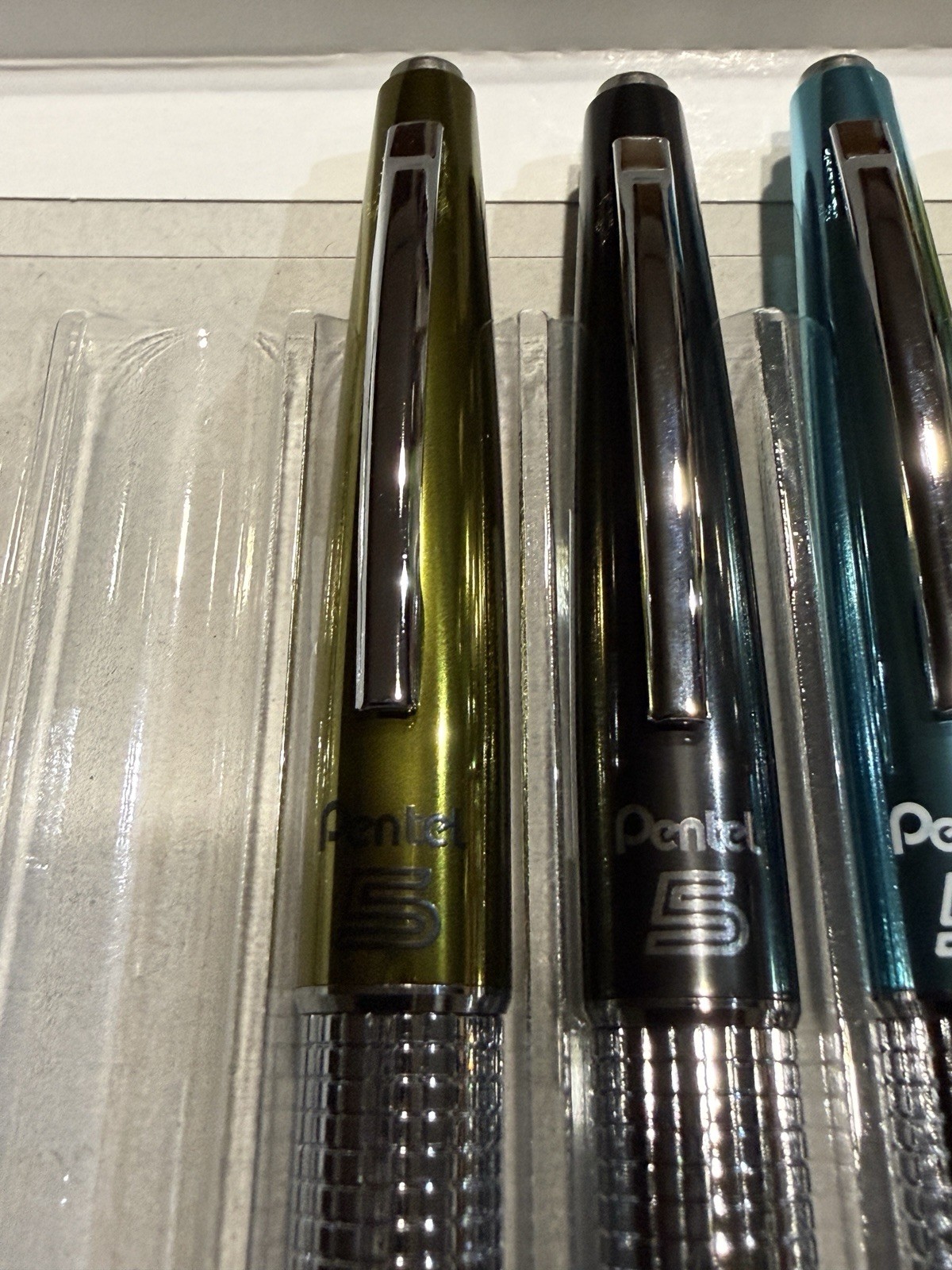 Pentel Mechanical Pencil Kerry 0.5mm Set of 4 P1035 Japan Limited Colors New