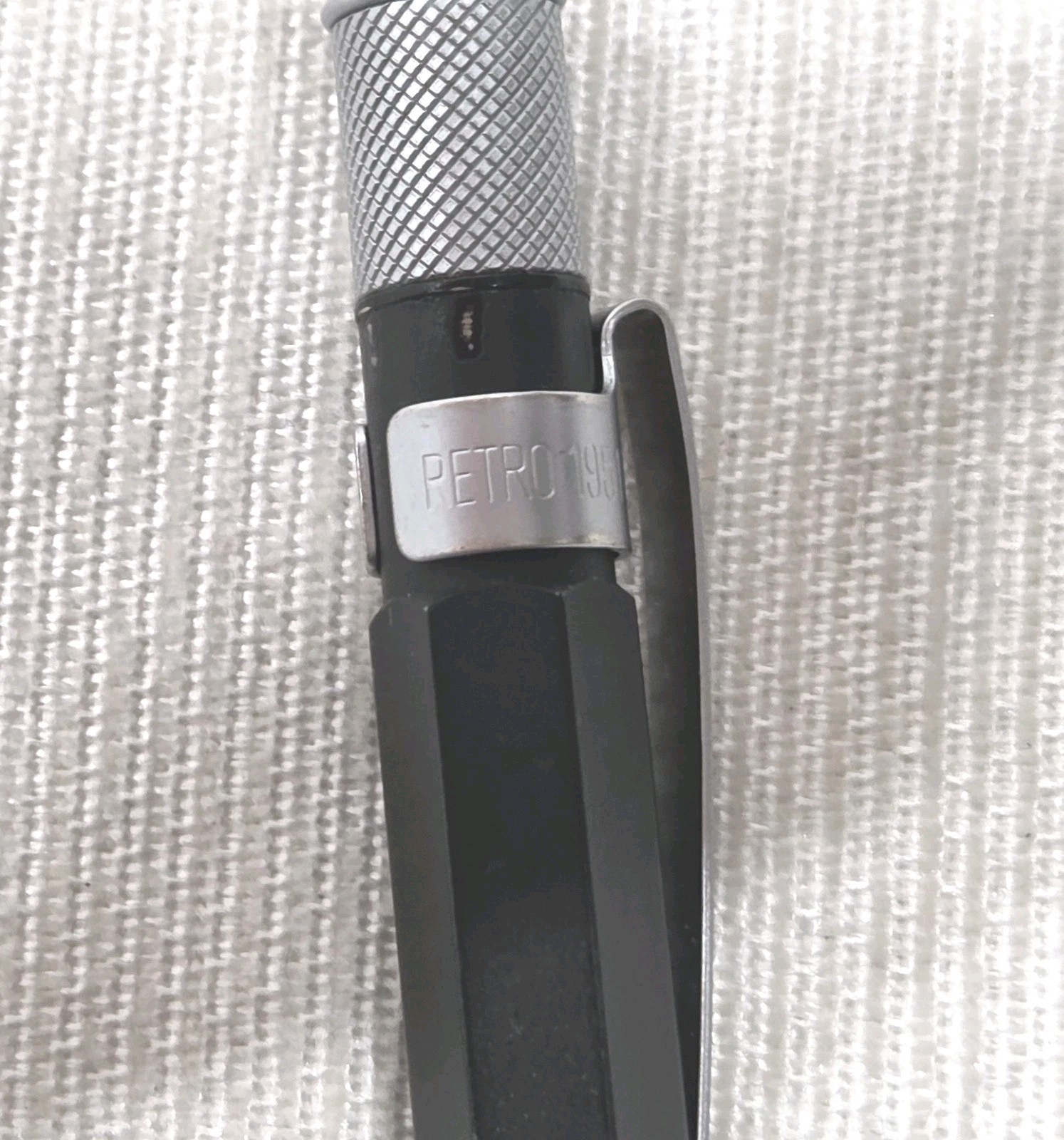 Retro 51 / Hex-o-matic Series Black 7mm Lead Pencil + Extra Erasers