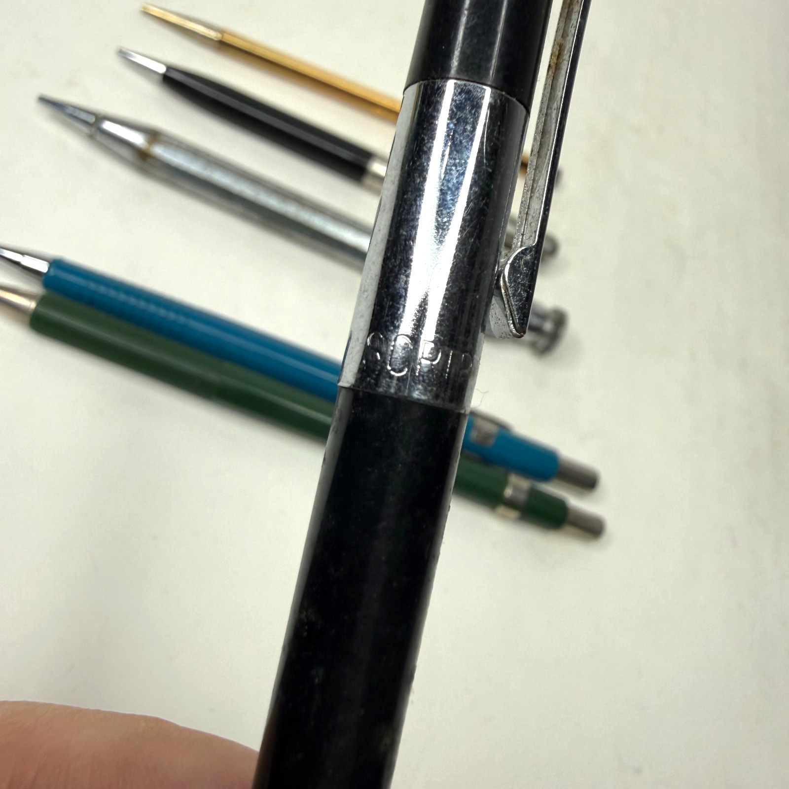 Lot of 6 Vintage Mechanical Pencils Scripto, Parker, Pentel, Magicolor, Faber