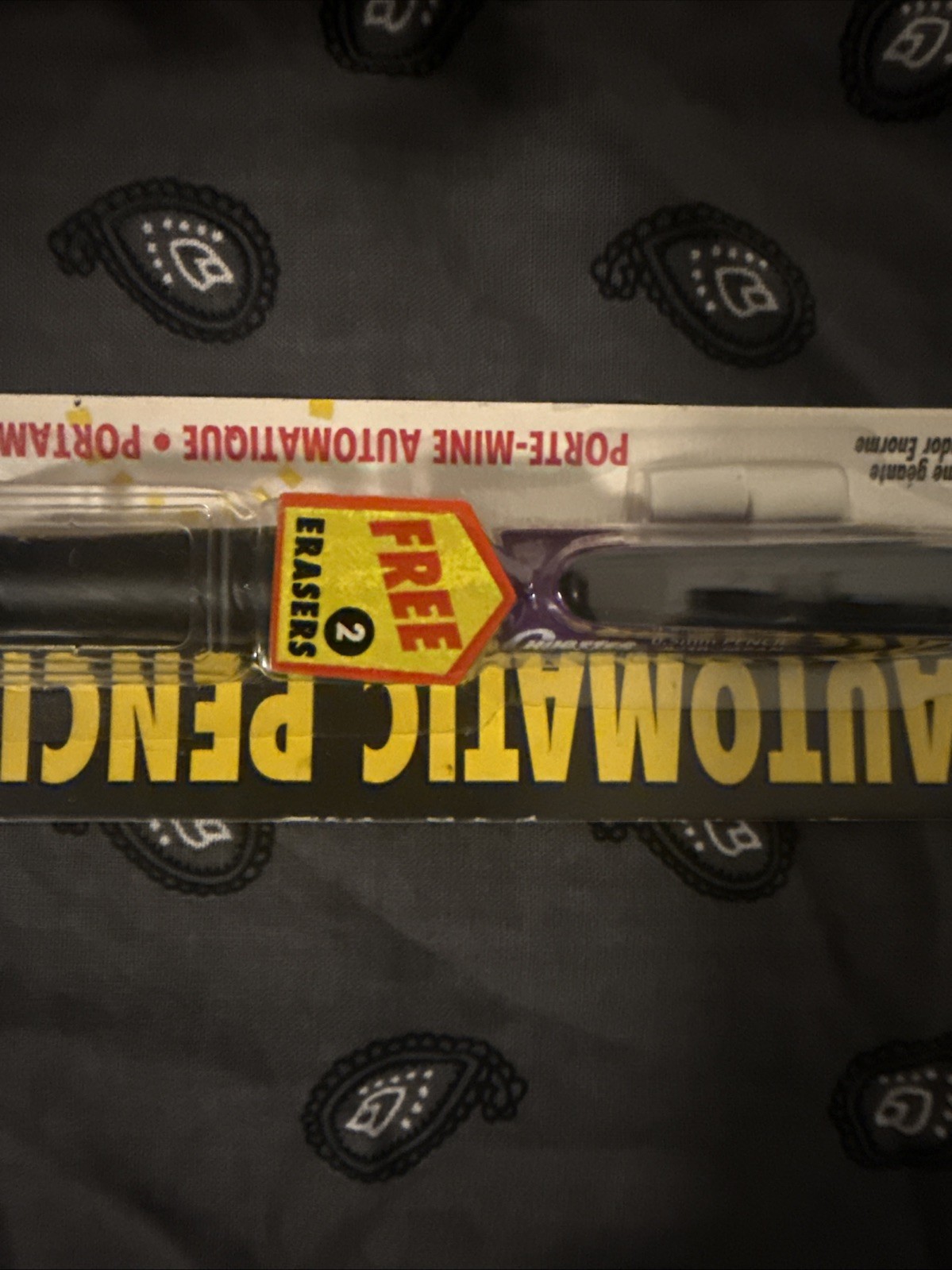 Discontinued retro STAEDTLER chubster 9710-BLK mechanical pencil New In Package