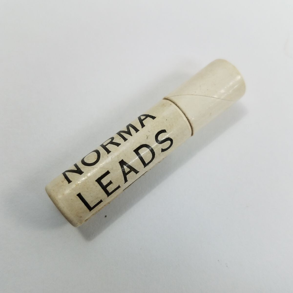 18 Vintage Norma Brown Black 1.15mm Mechanical Pencil Leads in Tube
