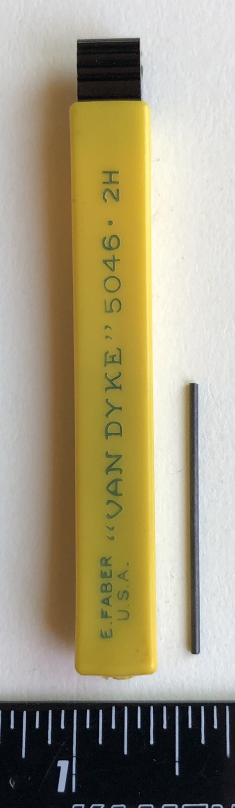 Vintage Eberhard Faber VAN DYKE Pencil Lead 1.18mm 2H Bakelite 18pk USA