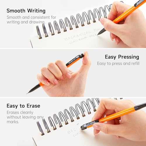Mechanical Pencils Pack Bulk Mechanical Pencils 0.7mm Medium Point, HB #2 360