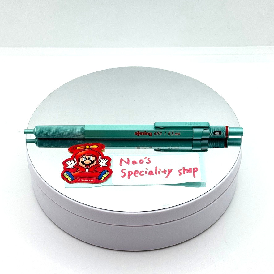 Rotring 600 Limited Edition Mint Mechanical Pencil 0.5mm Japan Exclusive New
