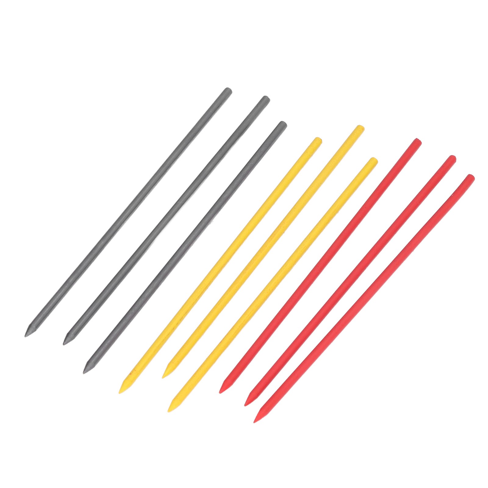 24Pcs Carpenter Pencil Refill Red Yellow Black Marking Scribing Tool Set For New