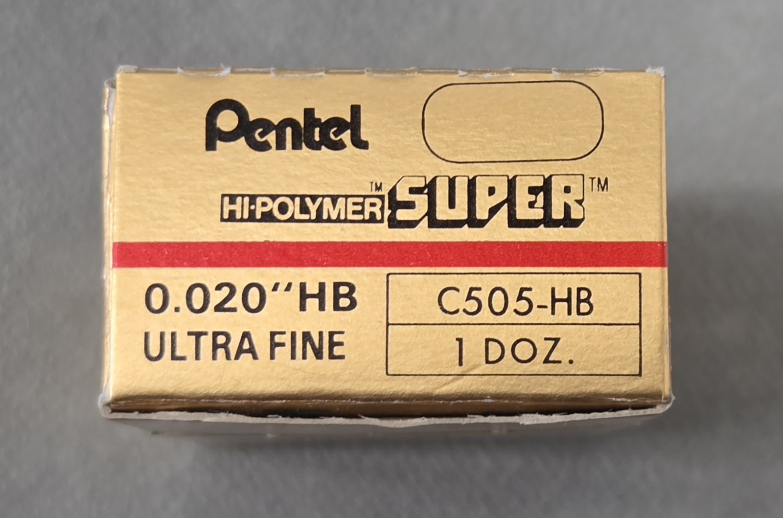 PENTEL 0.5MM SUPER REFILL Lead C505-HB & REFILL ERASERS #Z2-1 NOS BOX Lot of 8