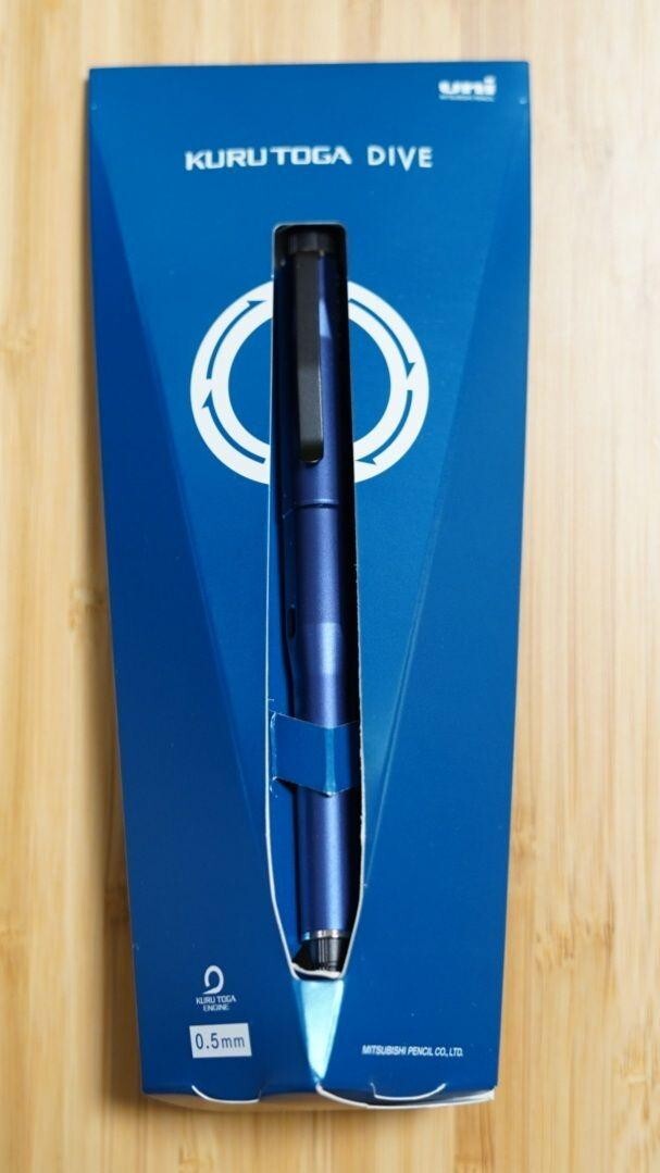 Uni Kuru Toga Dive Auto Lead 0.5mm Mechanical Pencil Limited Moon Night Blue New