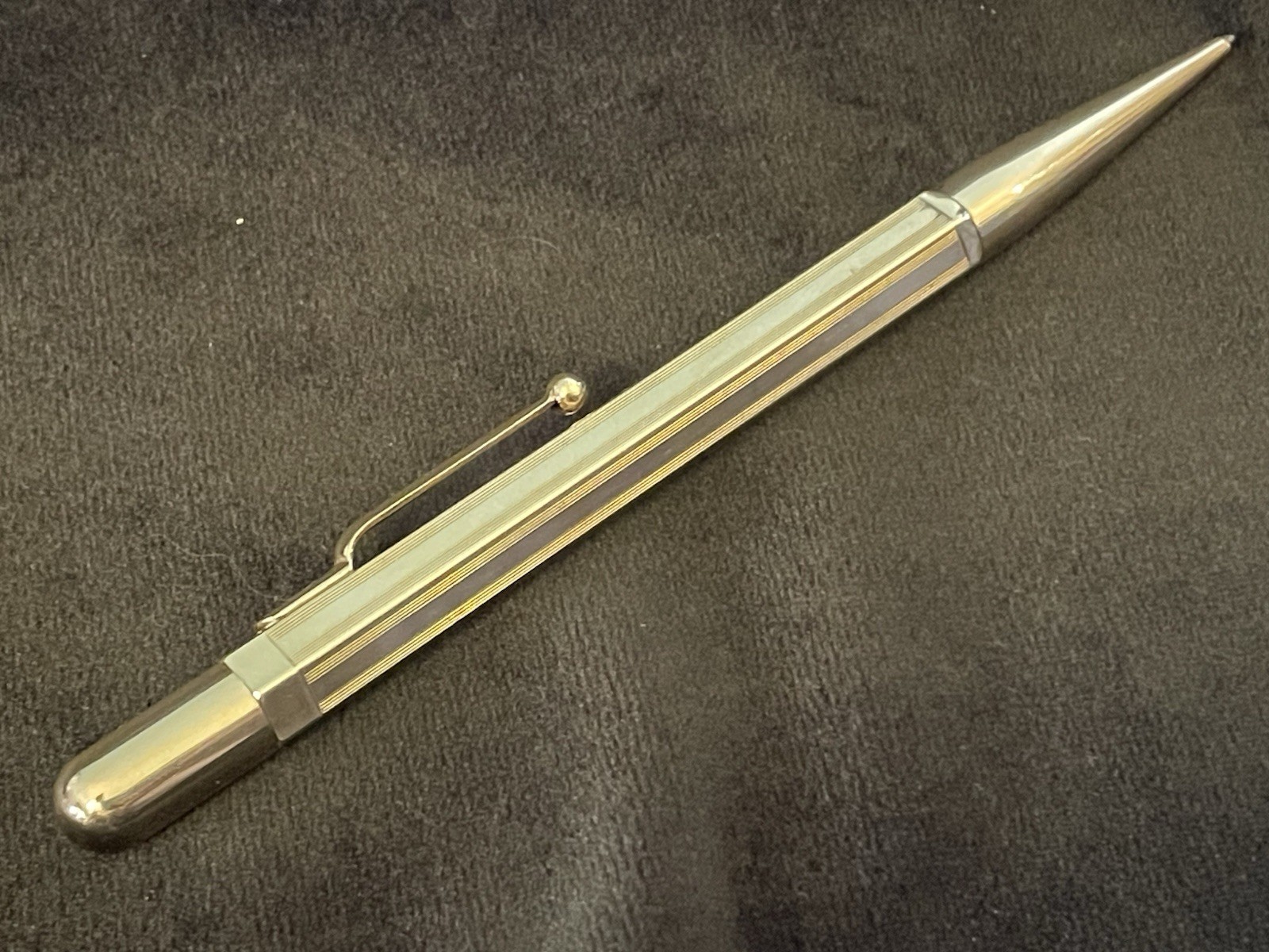 Gold Filled 1930 Mabie Todd Fyne Poynt 5” Mechanical Pencil 22g 🌺🌺