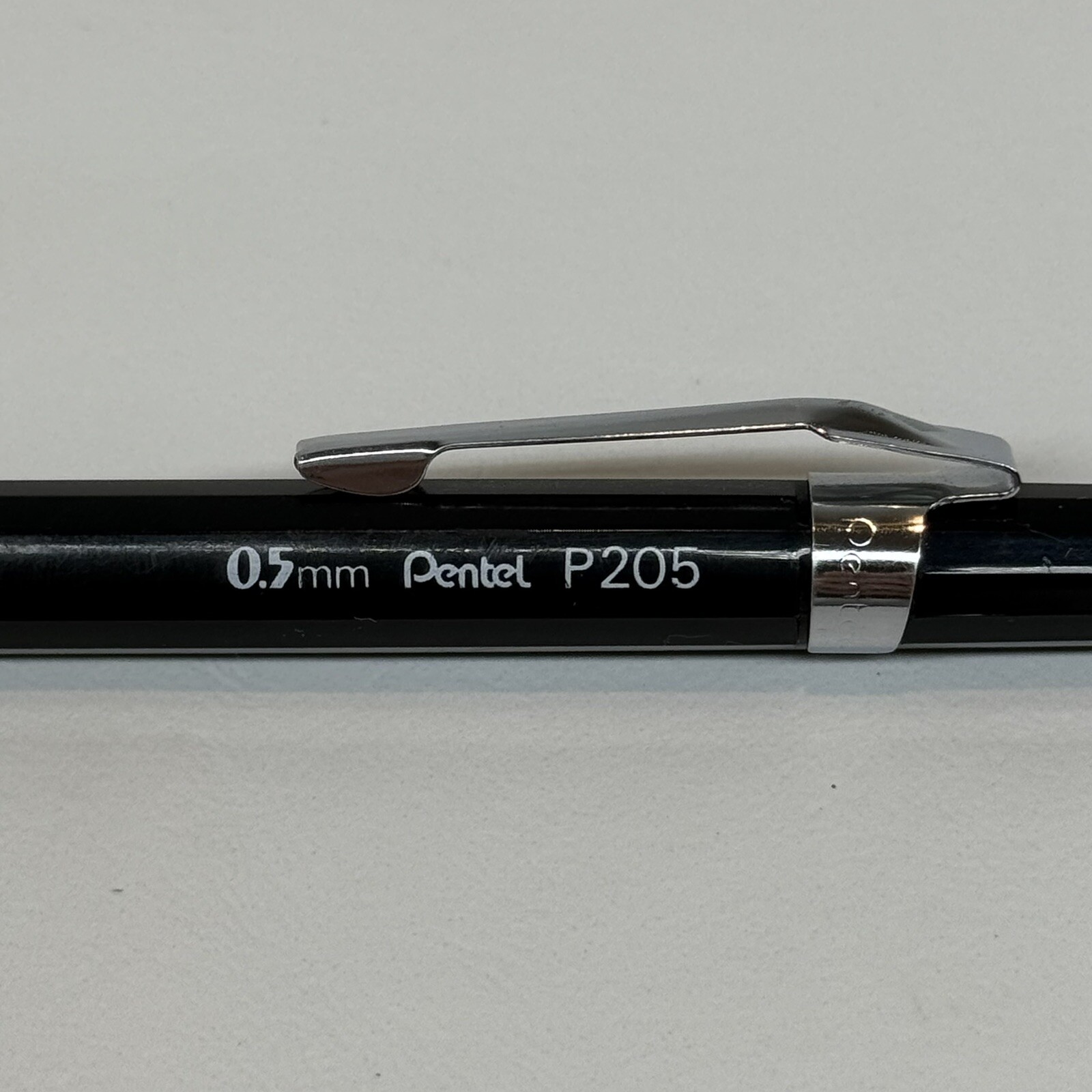 Pentel P205 Mechanical Drafting Pencil Black 0.5 mm Japan Tested Used READ