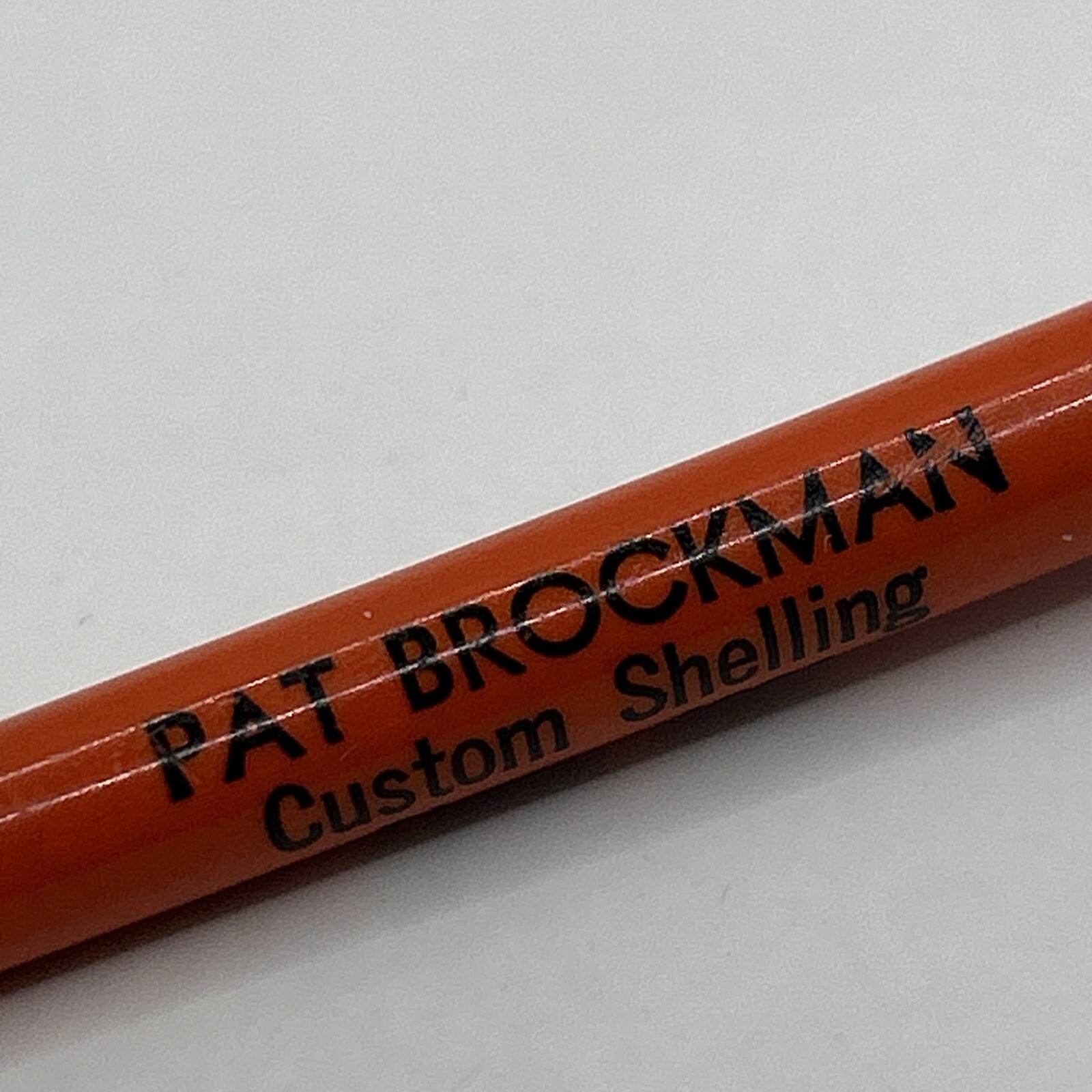 VTG Mechanical Pencil Pat Brockman Custom Shelling Pilger Nebraska