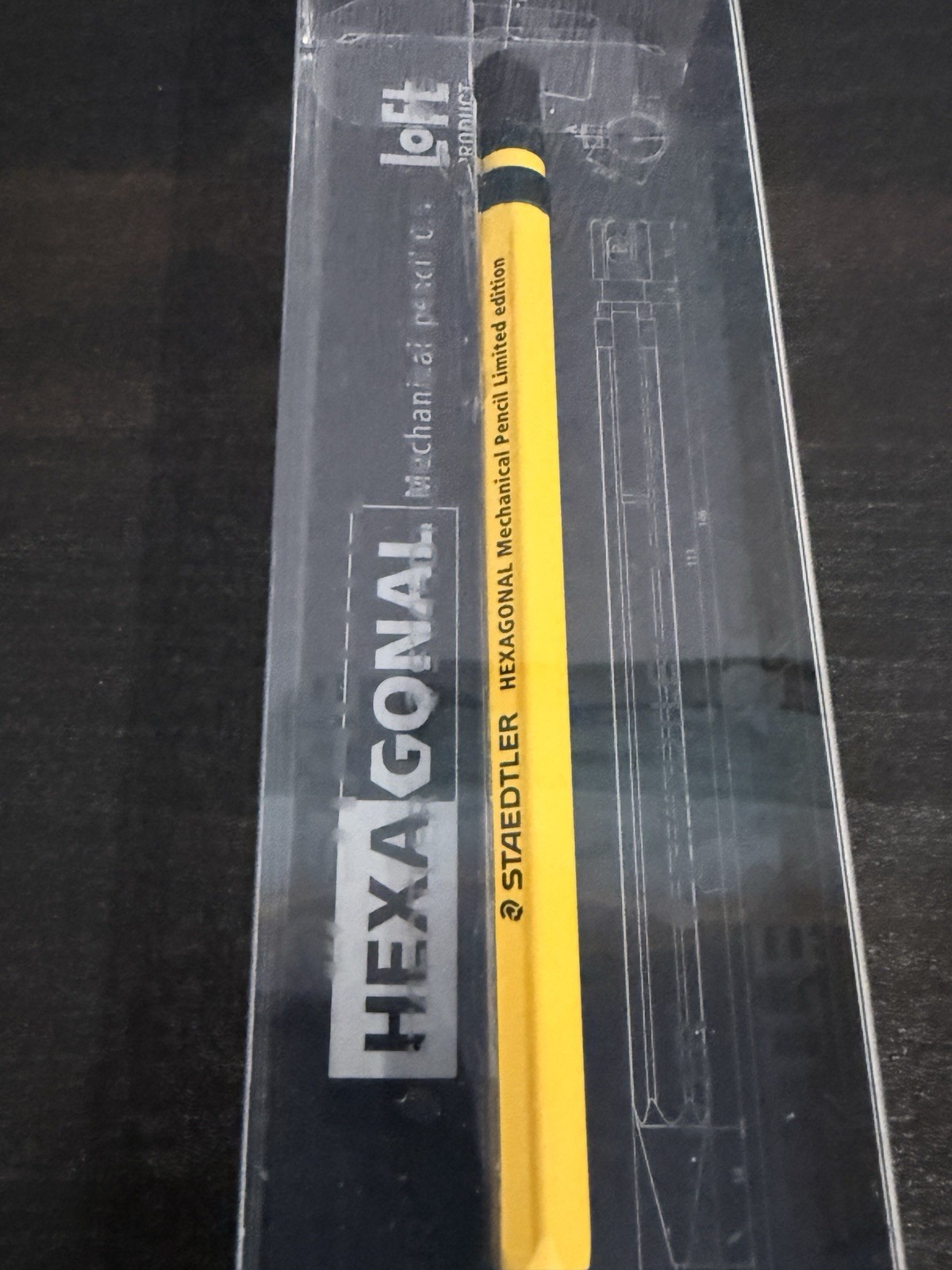 Staedtler Hexagonal Mechanical Pencil 0.5mm Loft Limited Yellow Japan