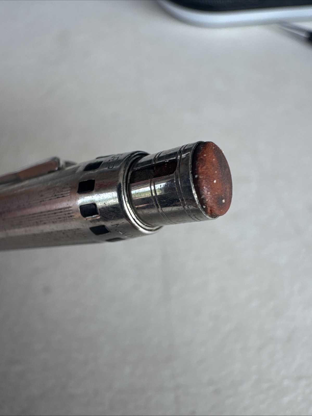 Vintage Genuine Eversharp Repeater Marble Mechanical Pencil Black Green 1.1mmUSA