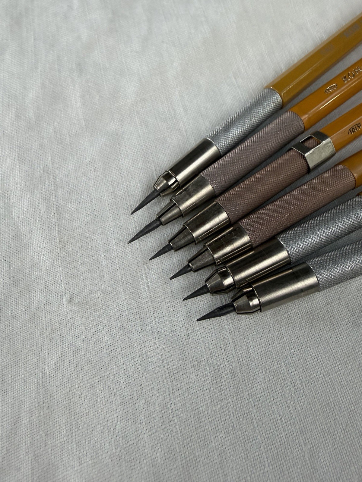 Vintage Koh-I-Noor 5616 lead holder mechanical Drafting Pencils Italy LOT