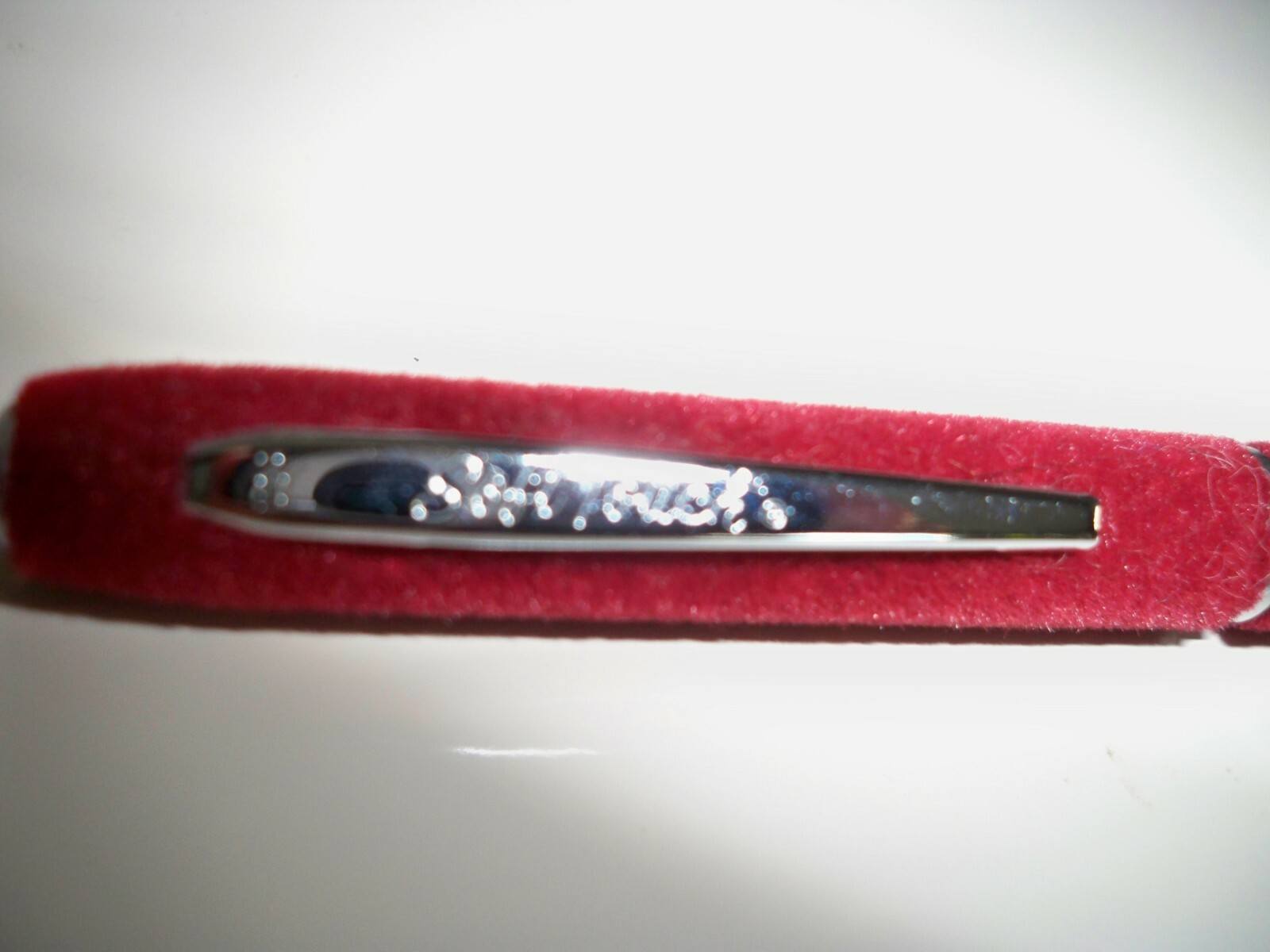 Vintage Soft Touch Twist Style Velvety Fuzzy Burgundy Mechanical Pencil USA