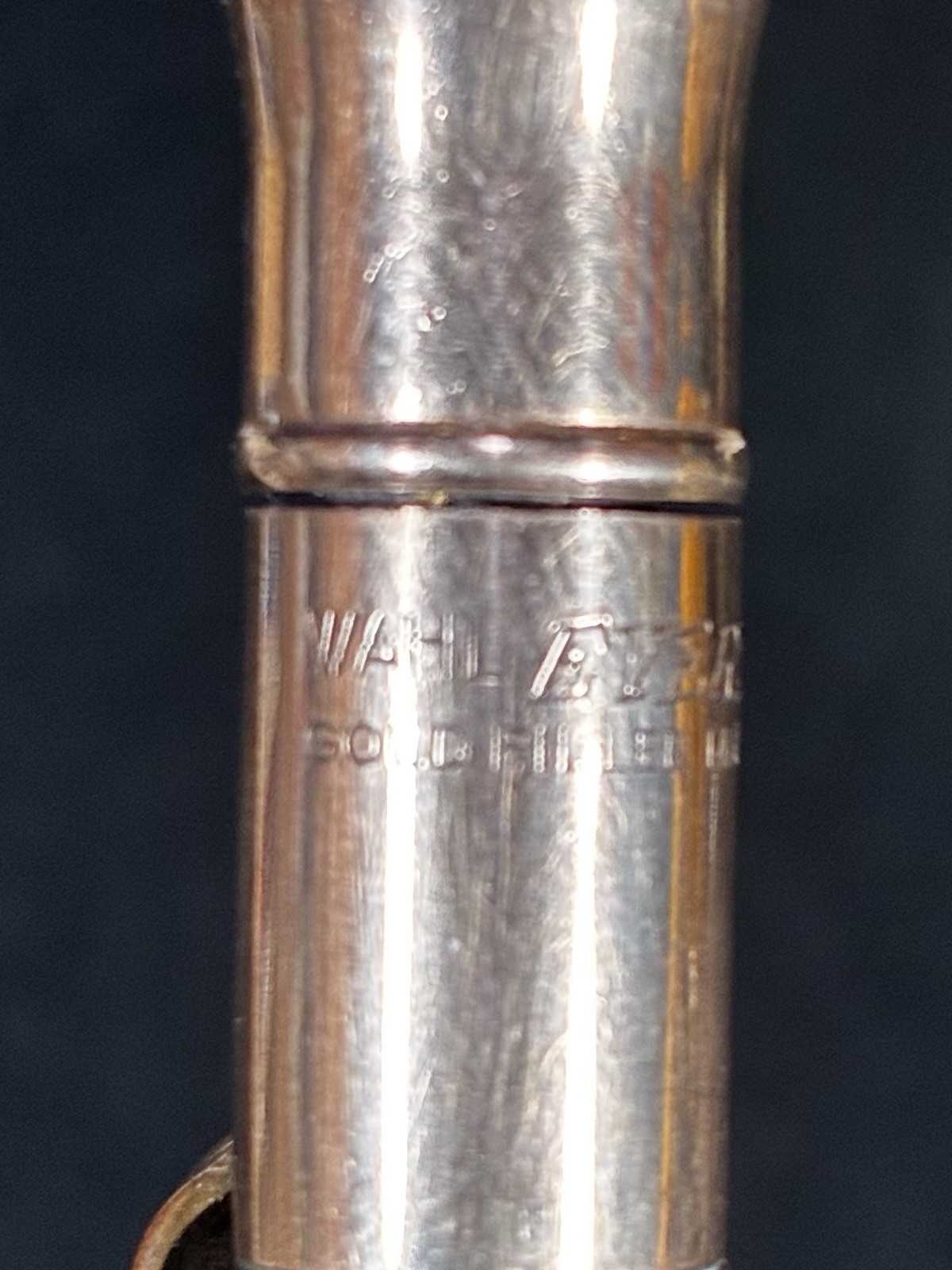 Wahl 75 Early Mechanical Pencil – 1924-30, Red Mottled, Gold Filled