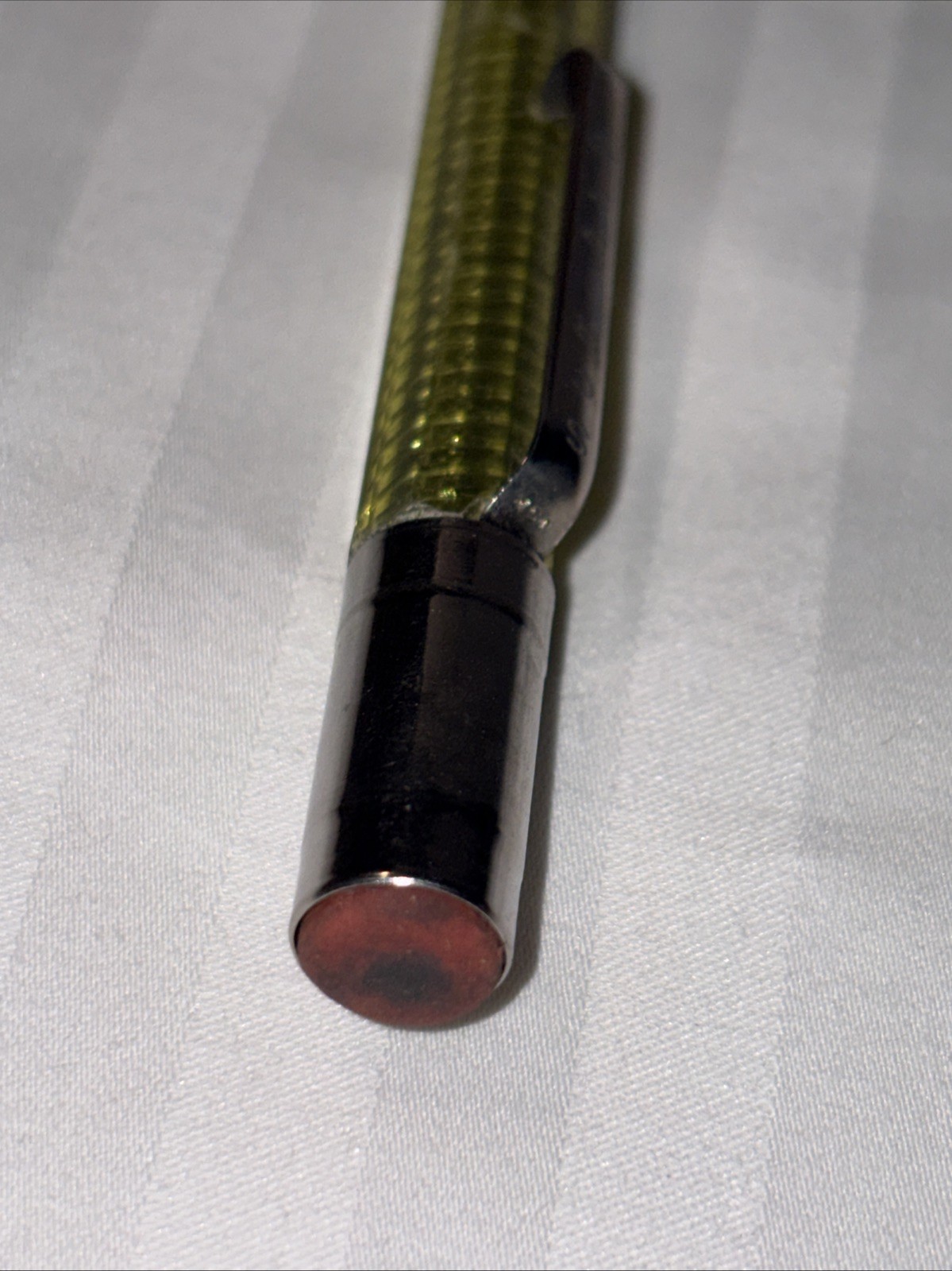 Vintage Scripto Transparent Yellow Mechanical Pencil