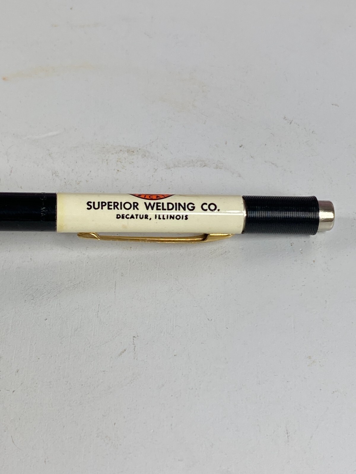 Superior Welding Advertising Mechanical Pencil Sheaffer Working New Vintage