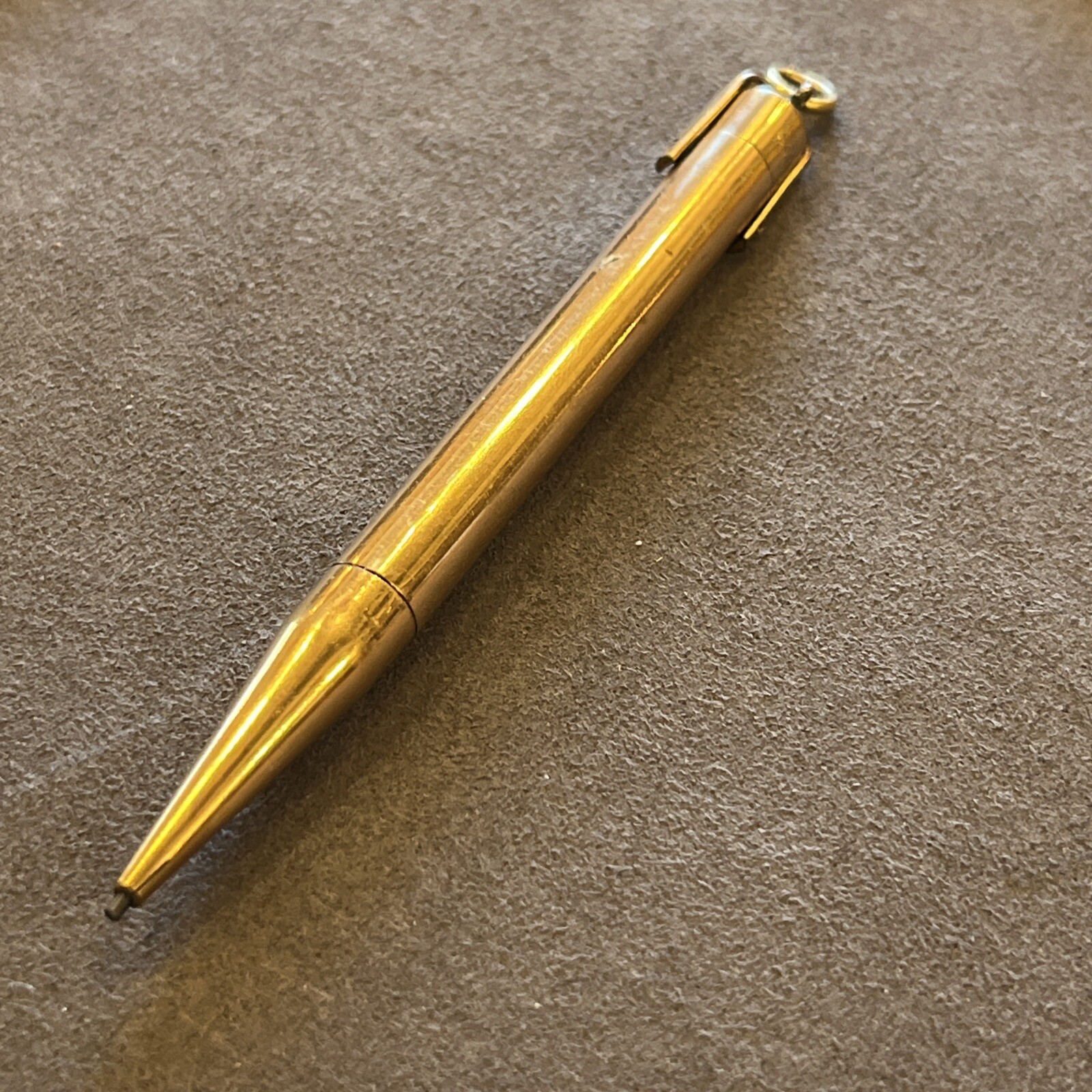 Gold Filled 1930 Mabie Todd Fyne Poynt Propelling Mechanical Pencil (P168)