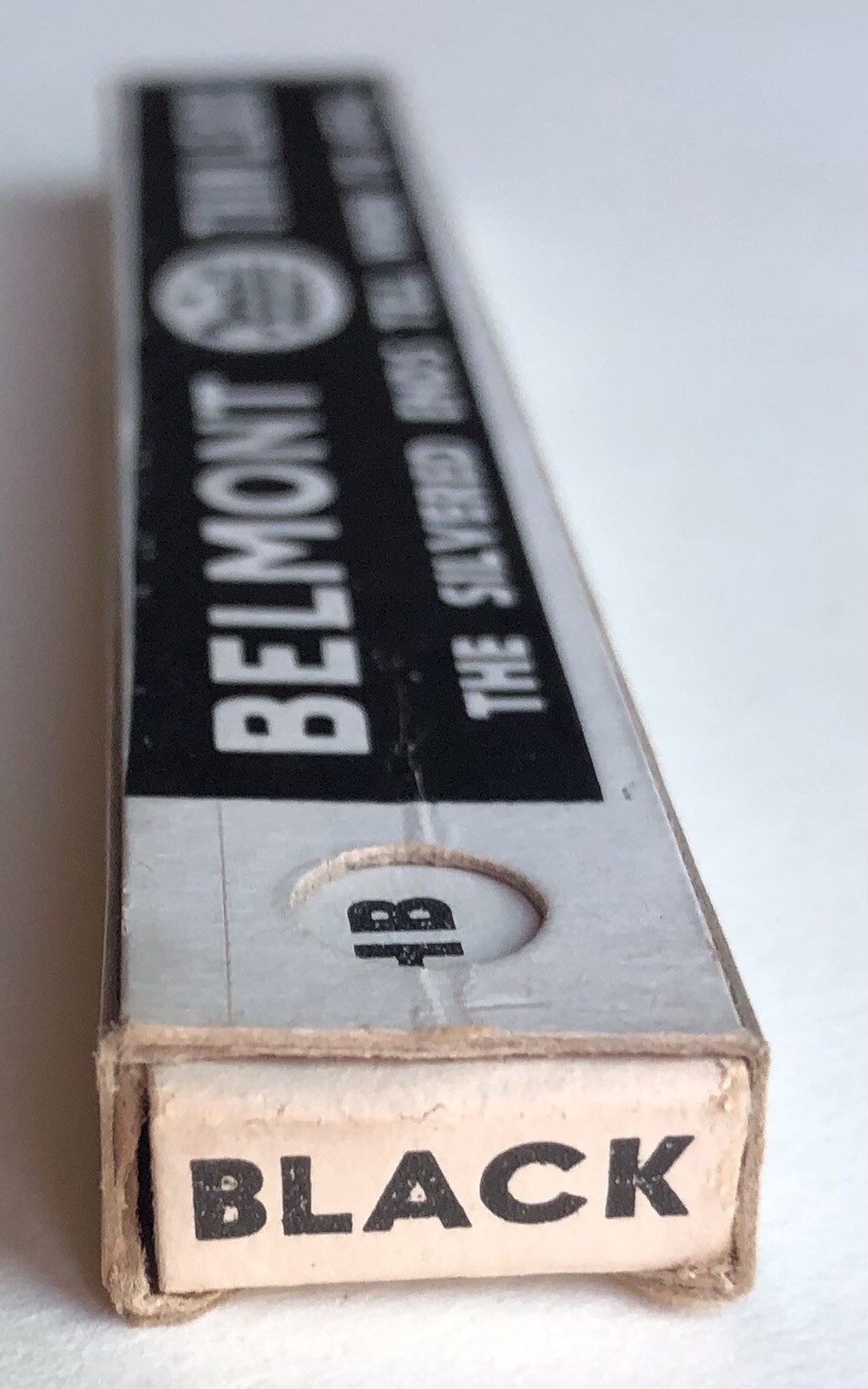 Vintage Rexall BELMONT HB Black 1.18mm Silvered Pencil Lead NOS 6 Pack USA