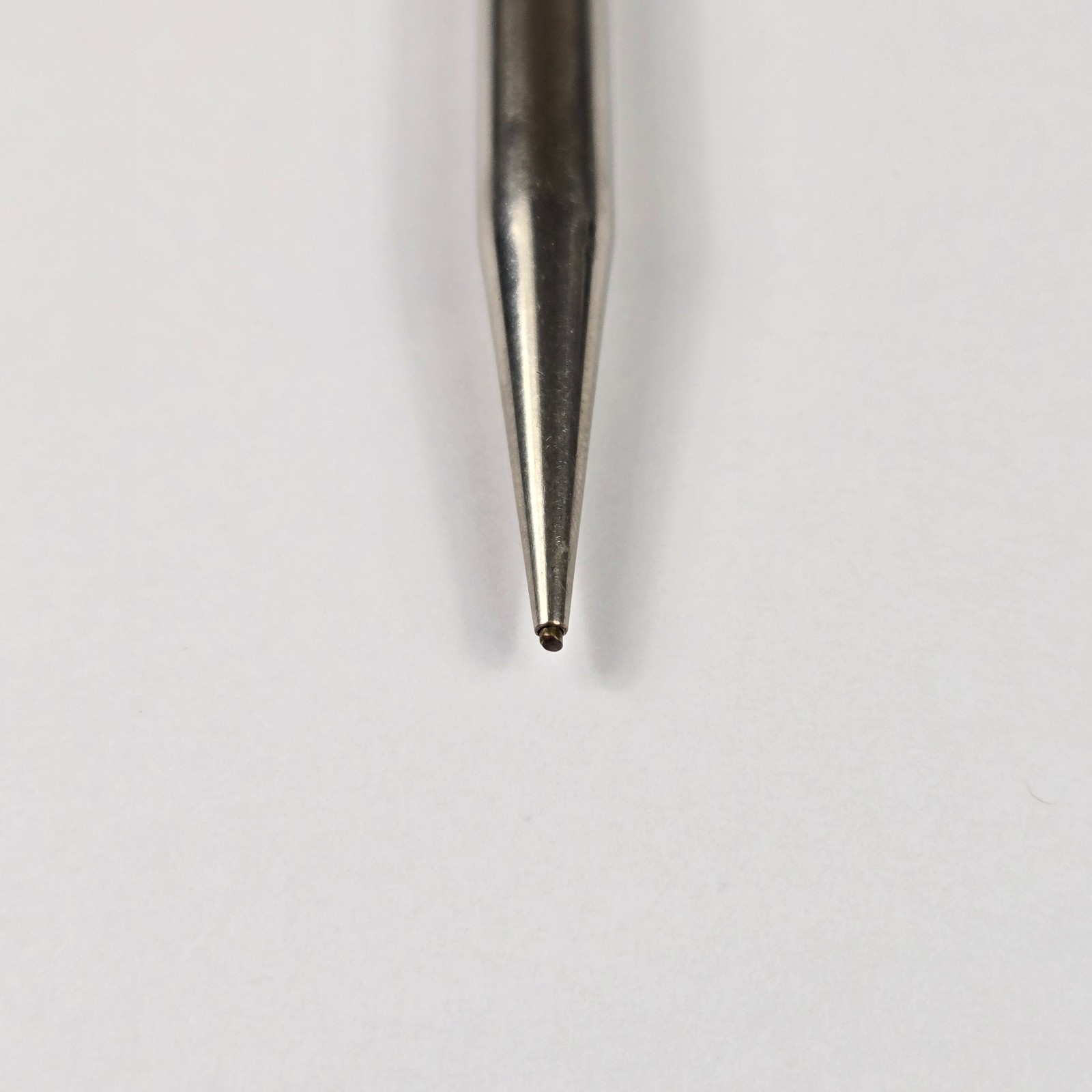 Modern Mechanical Twist Pencil Antique 1920s Silver Tone Paisley Top Working