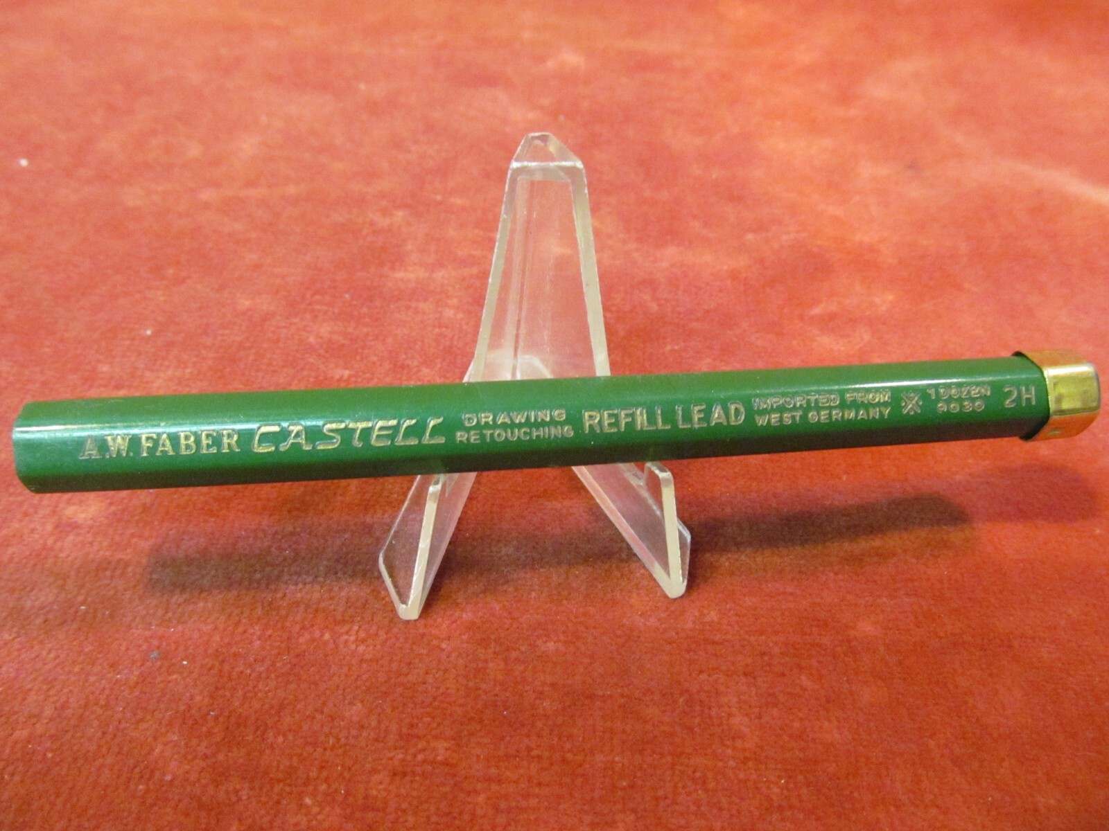 A W FABER CASTELL 2H REFILL LEADS FOR MECHANICAL PENCILS