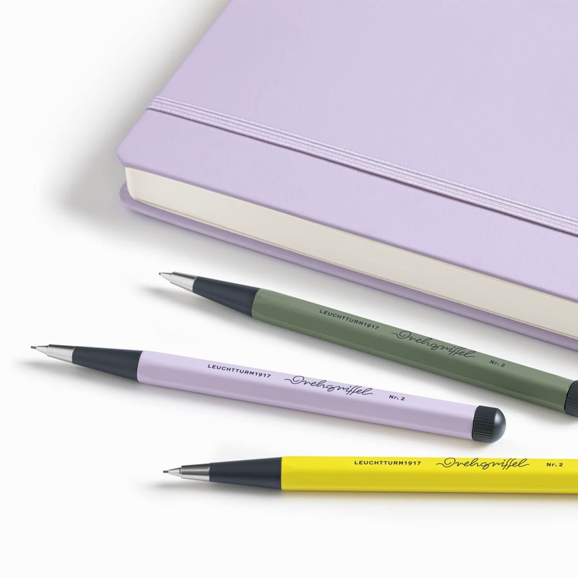 Drehgriffel Nr.2 Retro Mechanical Pencil 0.7mm Refillable Stylish Writing Tool