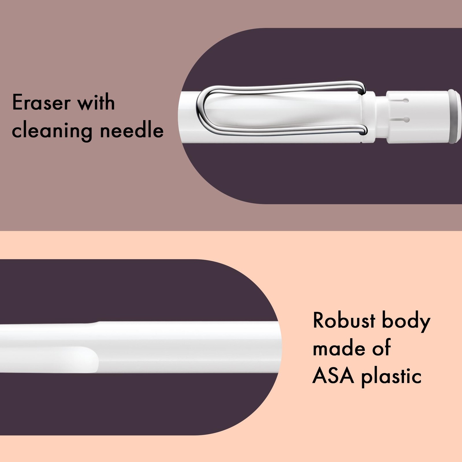 LAMY safari white – Mechanical Pencil with ergonomic grip Office Product
